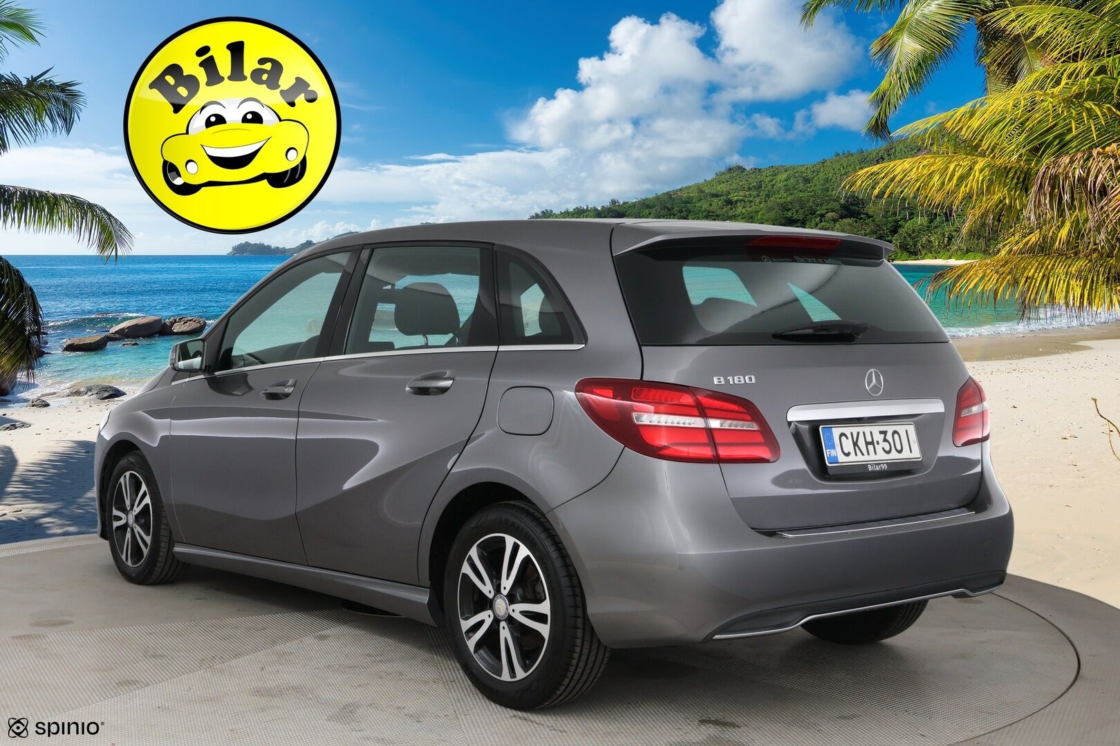 Mercedes-Benz B 2017 180 A Premium Business - | LED High Perf. | P-Kamera | Suomi-Auto | Apple&Android | Lohko + sis. |