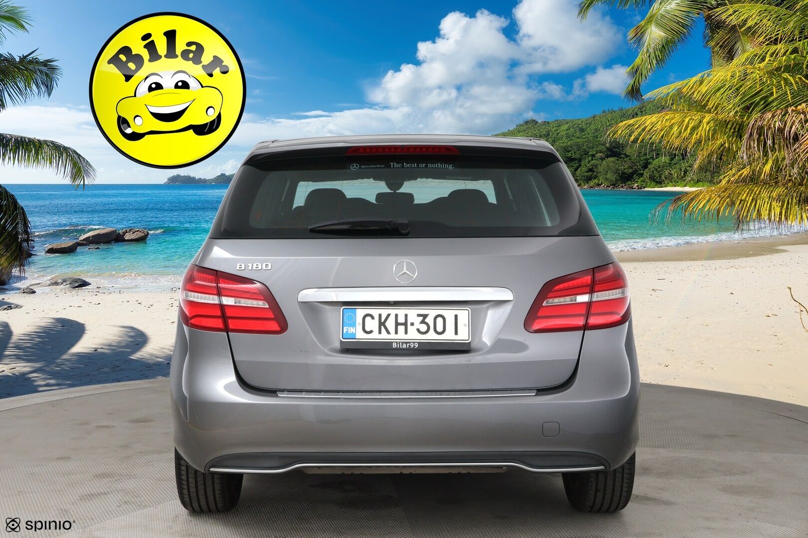 Mercedes-Benz B 2017 180 A Premium Business - | LED High Perf. | P-Kamera | Suomi-Auto | Apple&Android | Lohko + sis. |