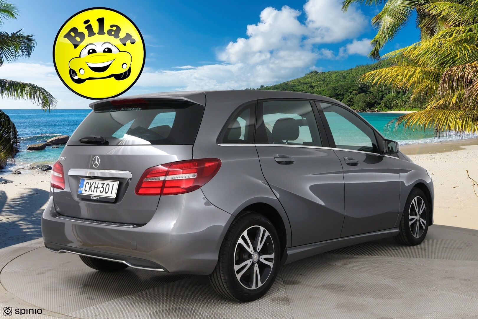 Mercedes-Benz B 2017 180 A Premium Business - | LED High Perf. | P-Kamera | Suomi-Auto | Apple&Android | Lohko + sis. |