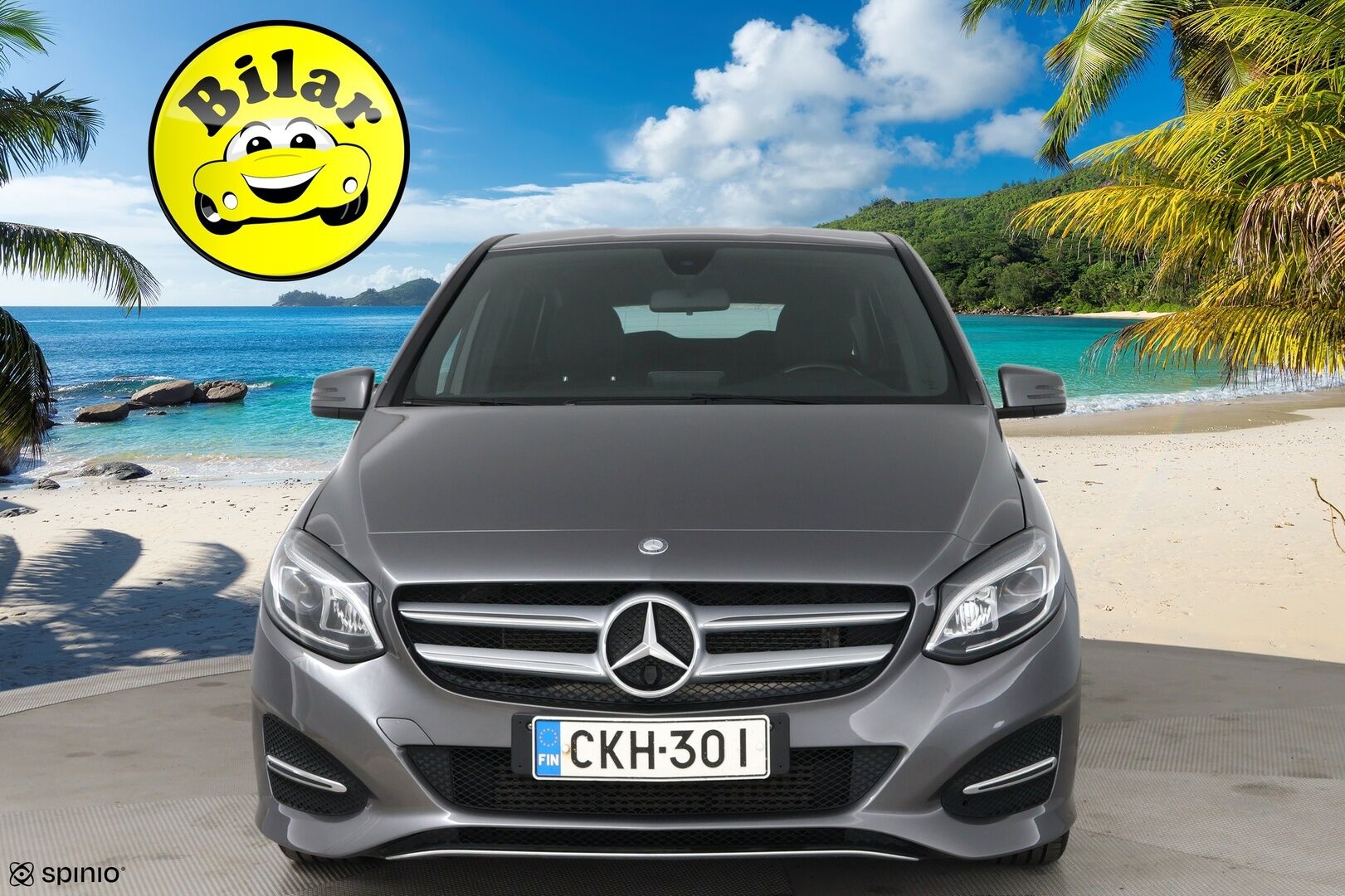 Mercedes-Benz B 2017 180 A Premium Business - | LED High Perf. | P-Kamera | Suomi-Auto | Apple&Android | Lohko + sis. |