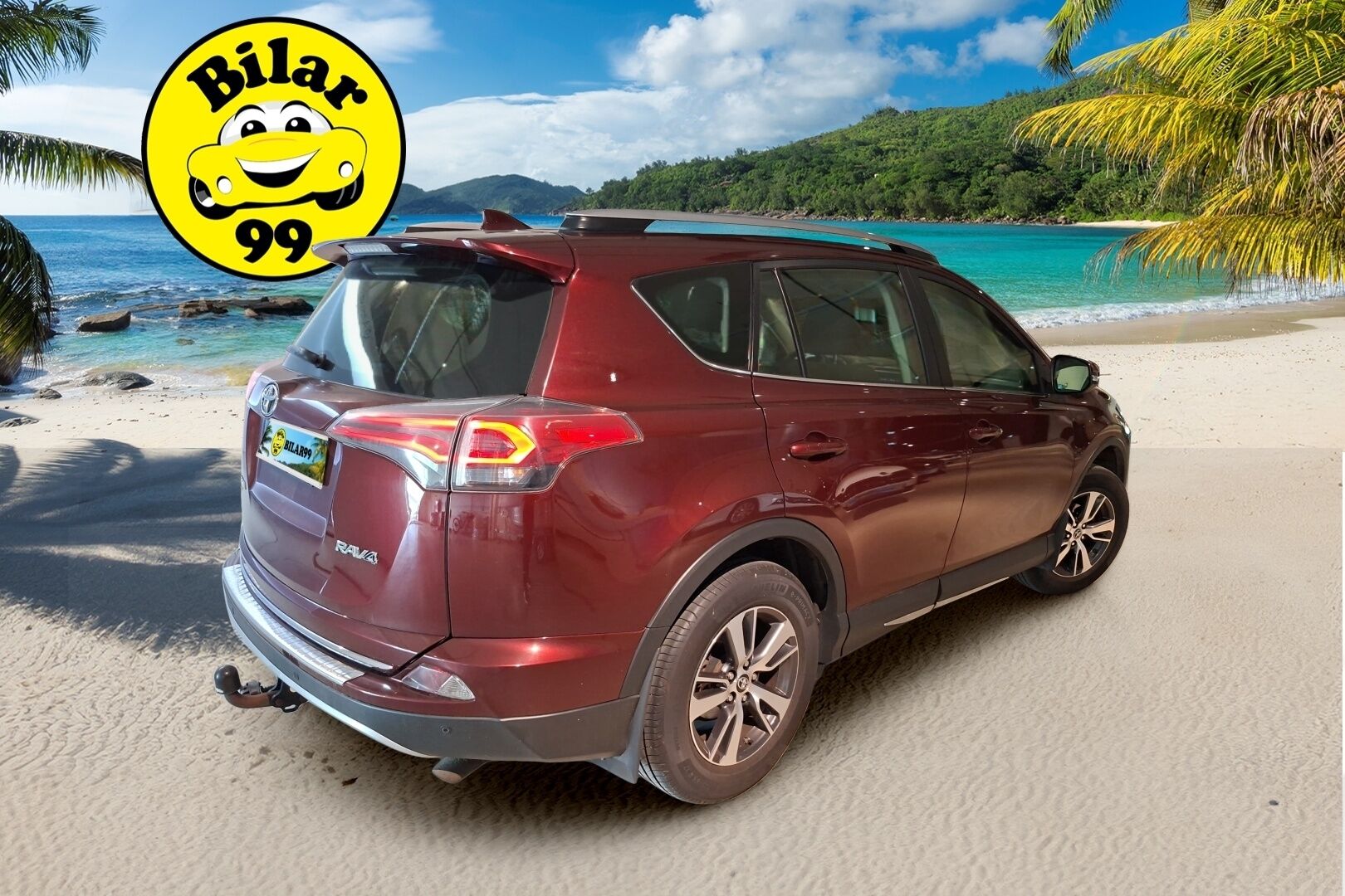 Toyota RAV4 2016 2,0 D-4D FWD Active - | 1.OM Suomi-auto | ACC | Webasto | Ylläpitolaturi | Koukku | Merkkihuollettu | 2x Hyvät renkaat Toyotan aluilla | P.kamera | Lämm. Ratti | 