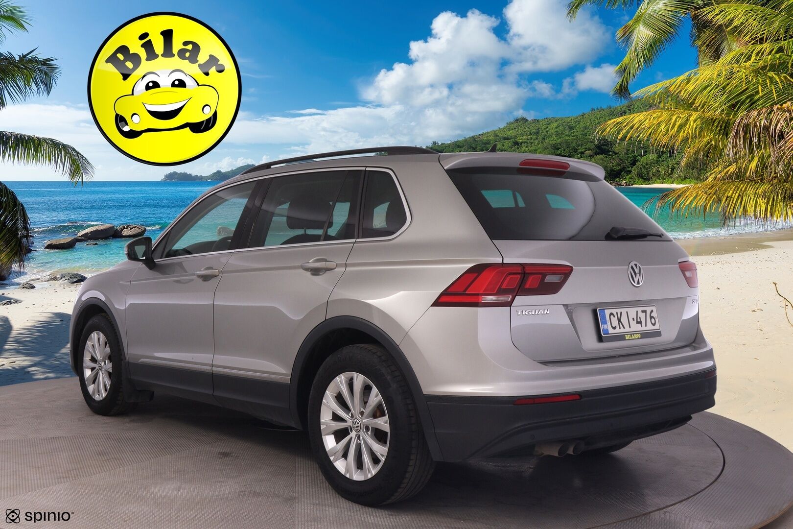 Volkswagen Tiguan 2017 Comfortline 2,0 TDI SCR 110 kW (150 hv) DSG-automaatti - | Suomi-auto | Webasto | Adapt. Vakkari | Vetokoukku | Keylessgo | LED-Valot | Kahdet renkaat vanteilla | 