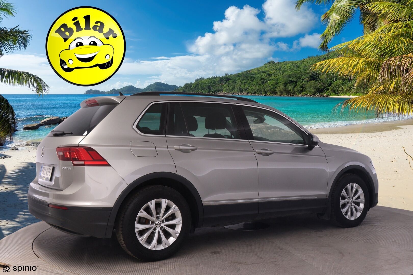 Volkswagen Tiguan 2017 Comfortline 2,0 TDI SCR 110 kW (150 hv) DSG-automaatti - | Suomi-auto | Webasto | Adapt. Vakkari | Vetokoukku | Keylessgo | LED-Valot | Kahdet renkaat vanteilla | 