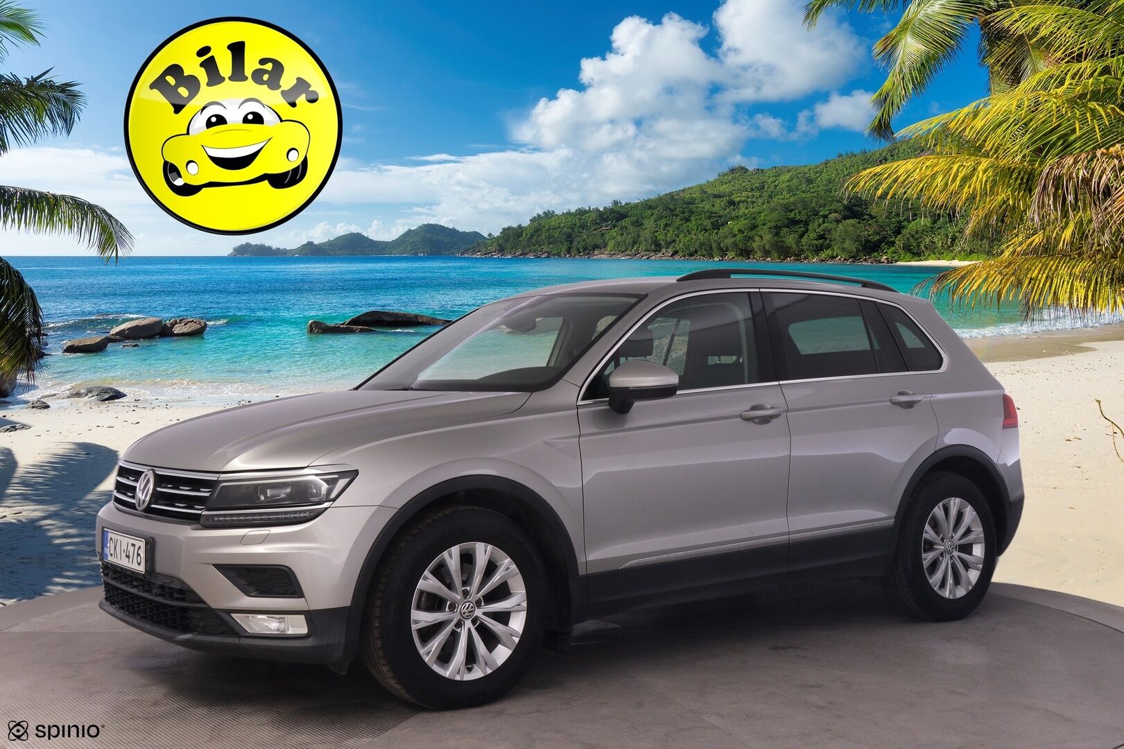 Volkswagen Tiguan 2017 Comfortline 2,0 TDI SCR 110 kW (150 hv) DSG-automaatti - | Suomi-auto | Webasto | Adapt. Vakkari | Vetokoukku | Keylessgo | LED-Valot | Kahdet renkaat vanteilla | 