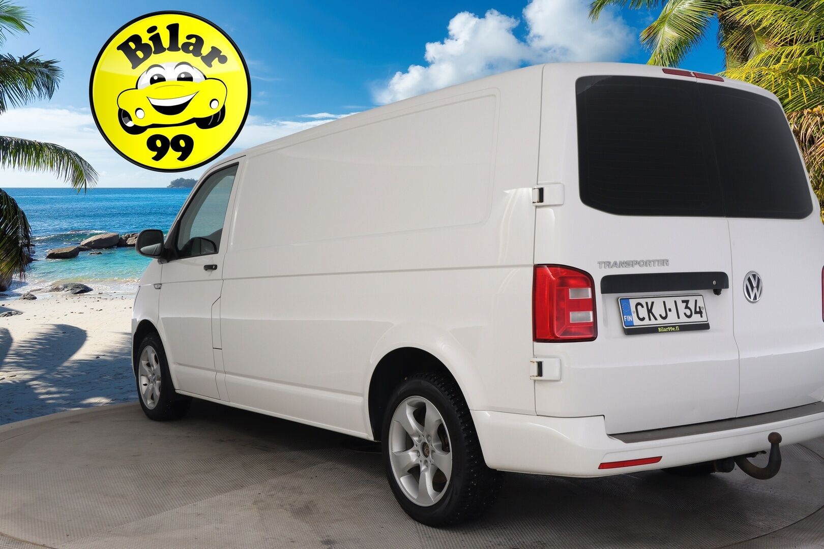 Volkswagen Transporter 2017 umpipakettiauto pitkä 2,0 TDI 110 kW 3200kg *Webasto / Koukku / Navi / P*kamera / Äänieristetty* - *AppleCarplay / Pariovet / Lohko / Invertteri / 3x renkaat&vanteet!*