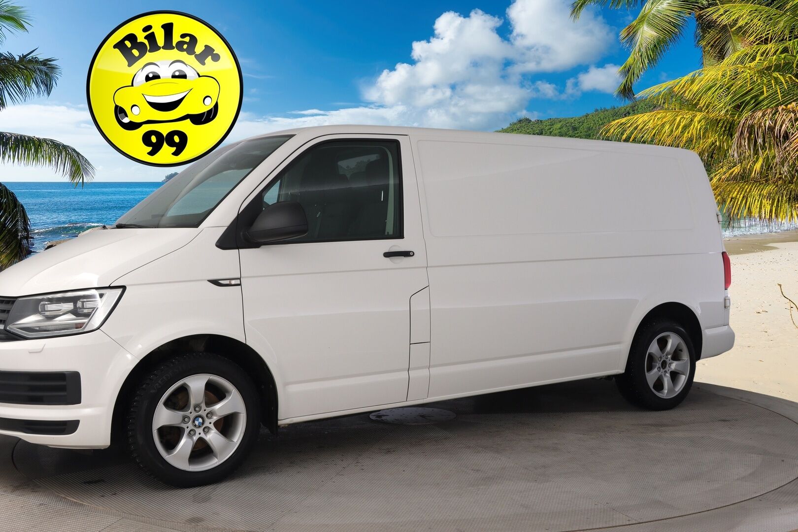Volkswagen Transporter 2017 umpipakettiauto pitkä 2,0 TDI 110 kW 3200kg *Webasto / Koukku / Navi / P*kamera / Äänieristetty* - *AppleCarplay / Pariovet / Lohko / Invertteri / 3x renkaat&vanteet!*