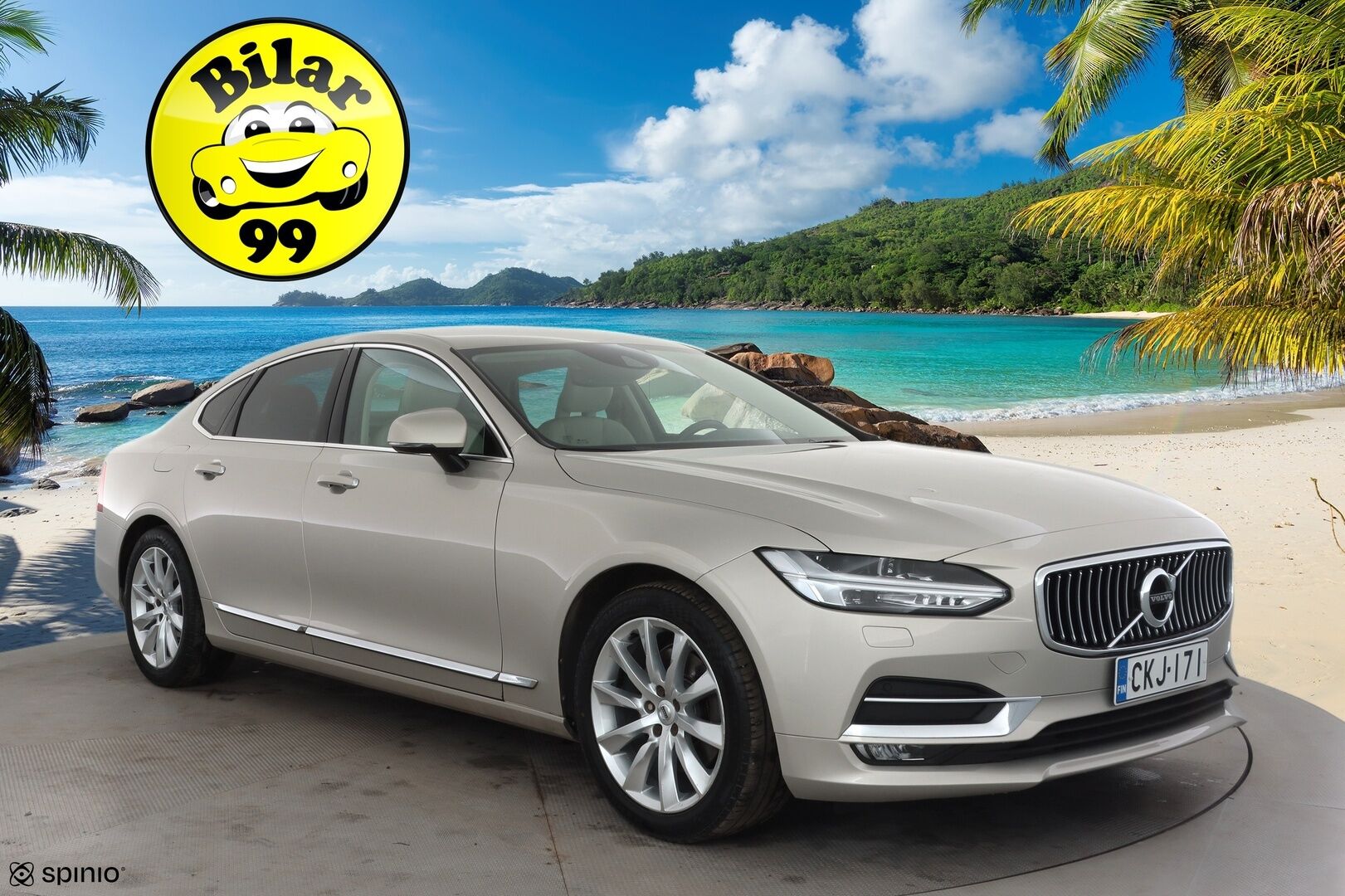 Volvo S90 2017 D4 Inscription aut * Pilot assist / LED / Webasto / Muistipenkit / Sporttinahat / P.tutka * - Suomi-auto / Kahdet renkaat aluvanteilla
