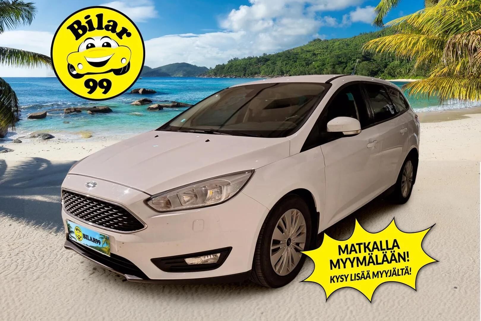 Ford Focus 2017 1,0 EcoBoost 125 hv Start/Stop A6 Trend Wagon - YritysOutlet - Myydään vain yrityksille - Hyvin huollettu | Suomi-auto | Vakkari | Koukku | Lohko | Tuulilasinlämmitin | Ilmastointi | Kahdet renkaat