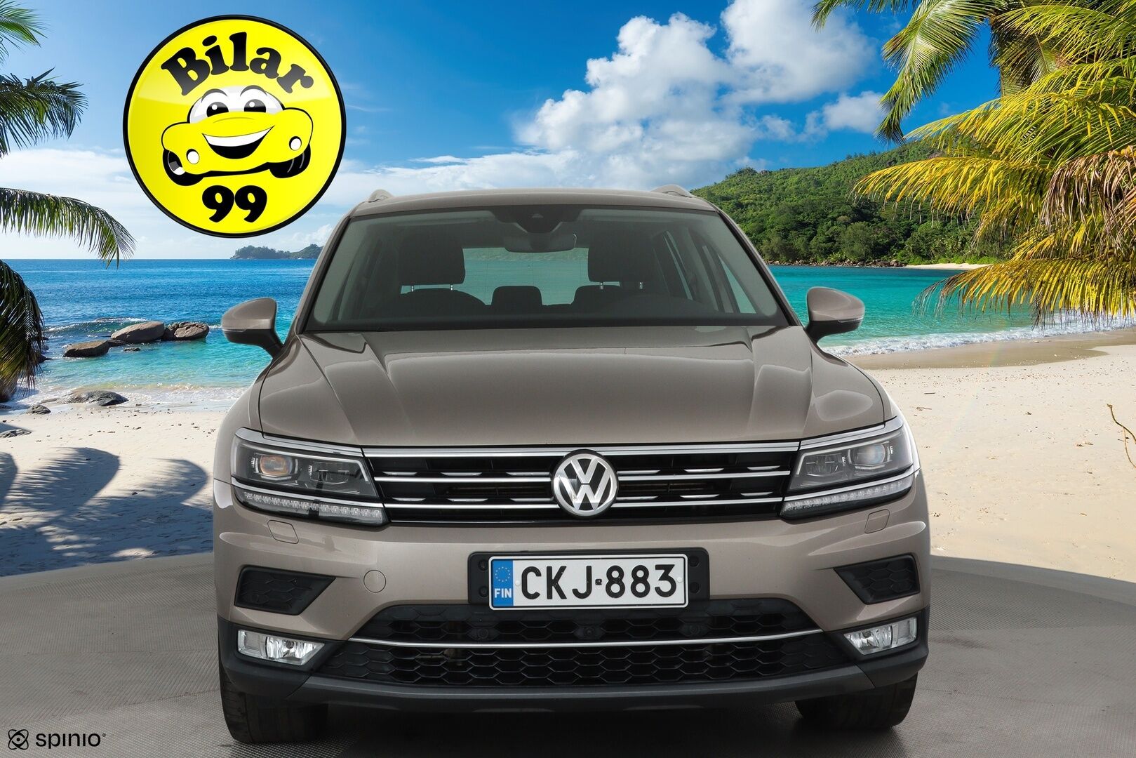 Volkswagen Tiguan 2017 Highline 2,0 TSI 132 kW 4MOTION DSG **Webasto / Adapt.Vakkari / LED-valot / 360° / Navi / Kaistavahti / KeylessGO** - Suomi-auto / Kahdet Renkaat / Merkkihuollettu!