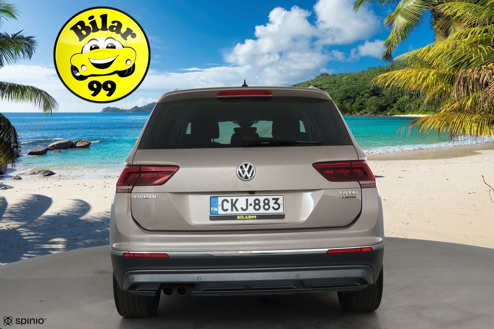 Volkswagen Tiguan 2017 Highline 2,0 TSI 132 kW 4MOTION DSG **Webasto / Adapt.Vakkari / LED-valot / 360° / Navi / Kaistavahti / KeylessGO** - Suomi-auto / Kahdet Renkaat / Merkkihuollettu!