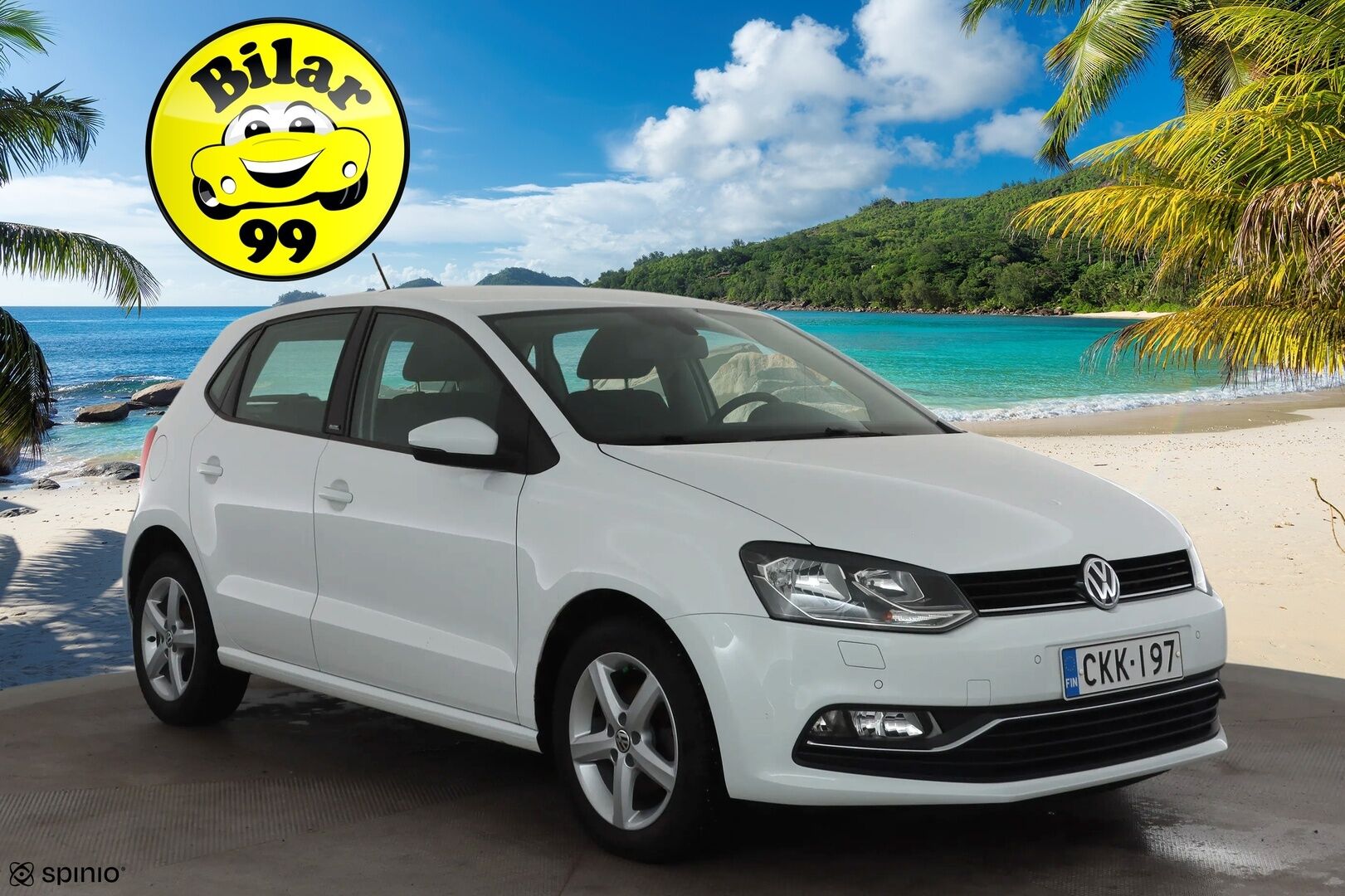Volkswagen Polo 2017 Allstar 1,2 TSI 66 kW (90 hv) DSG-automaatti * Suomiauto / Vakkari / Peruutustutkat / Bluethooth / Ilmastointi / Kahdet Renkaat - Tulossa Tampereelle / Hiljattain huollettu!