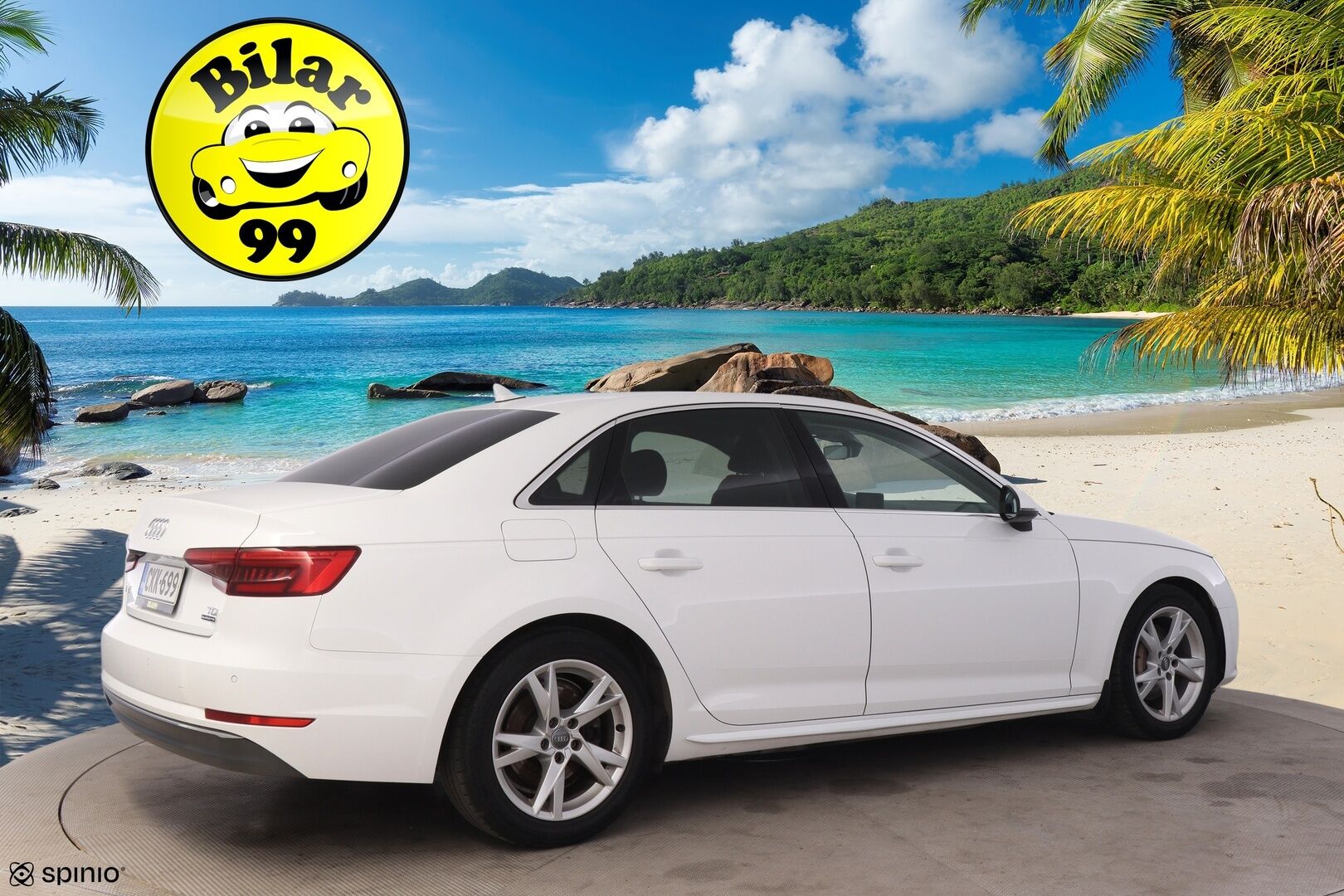 Audi A4 2017 Sedan First Edition Business Sport 2,0 TDI 140 kW quattro S tronic **Sporttipenkit / LED / P.tutkat / Vakkari** - 1.Om Suomi-auto / Kahdet renkaat aluvanteilla / Merkkihuollettu