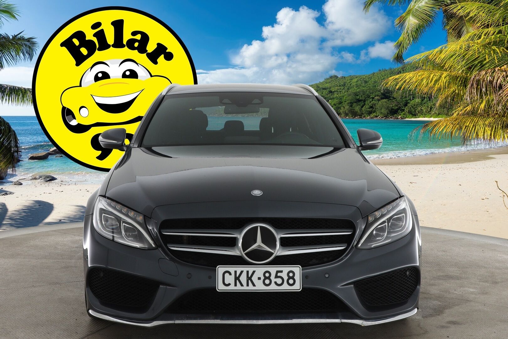 Mercedes-Benz C 2015 250 BlueTec T A Premium Business / Huippuvarusteet / AMG-Styling / Burmester / DTR+ / Keyless / Eibach / Navi / Peruutuskamera! - *Siisti / Huippuvarusteet*