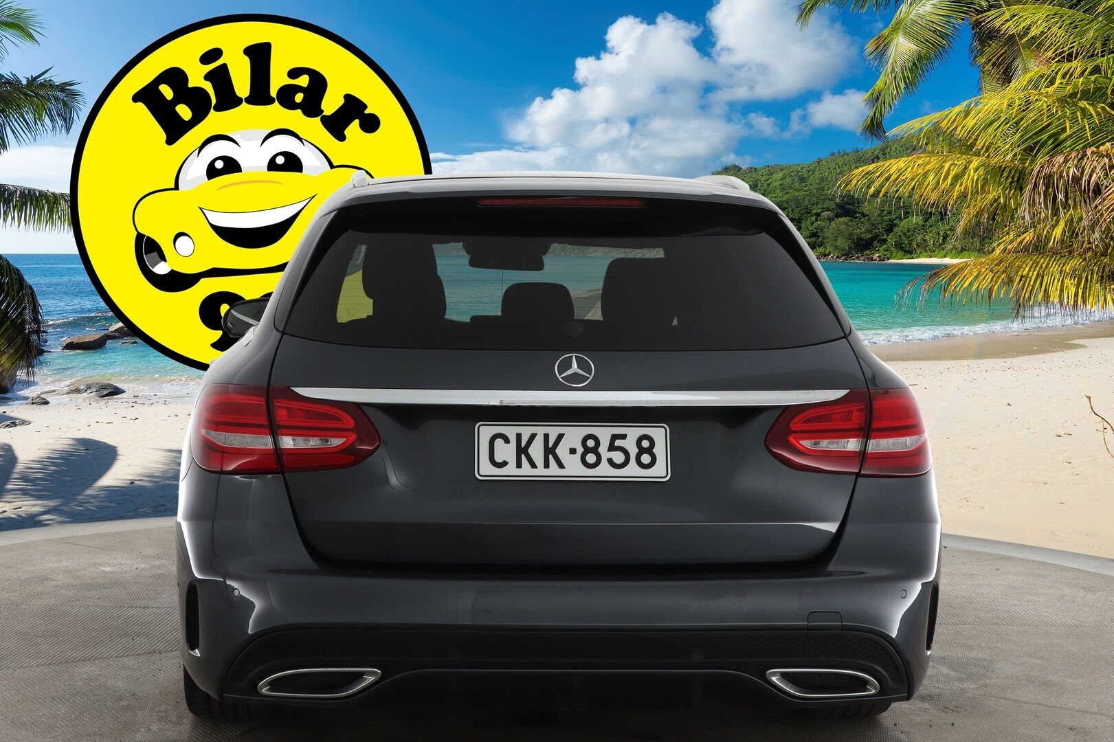Mercedes-Benz C 2015 250 BlueTec T A Premium Business / Huippuvarusteet / AMG-Styling / Burmester / DTR+ / Keyless / Eibach / Navi / Peruutuskamera! - *Siisti / Huippuvarusteet*