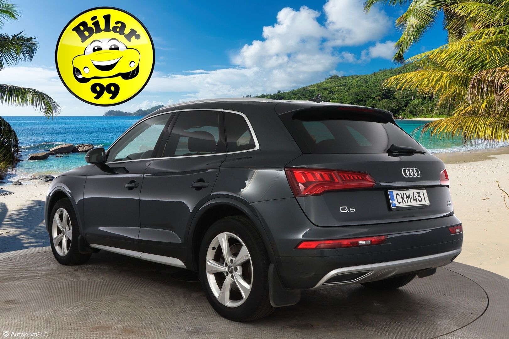 Audi Q5 2017 Business Sport 2,0 TDI 140 kW quattro S tronic - Suomiauto / Ilma-Alusta / Digital Cockpit / Vetokoukku / Nahka-Alcantara / Navi / Lohko & Sisäpistoke!