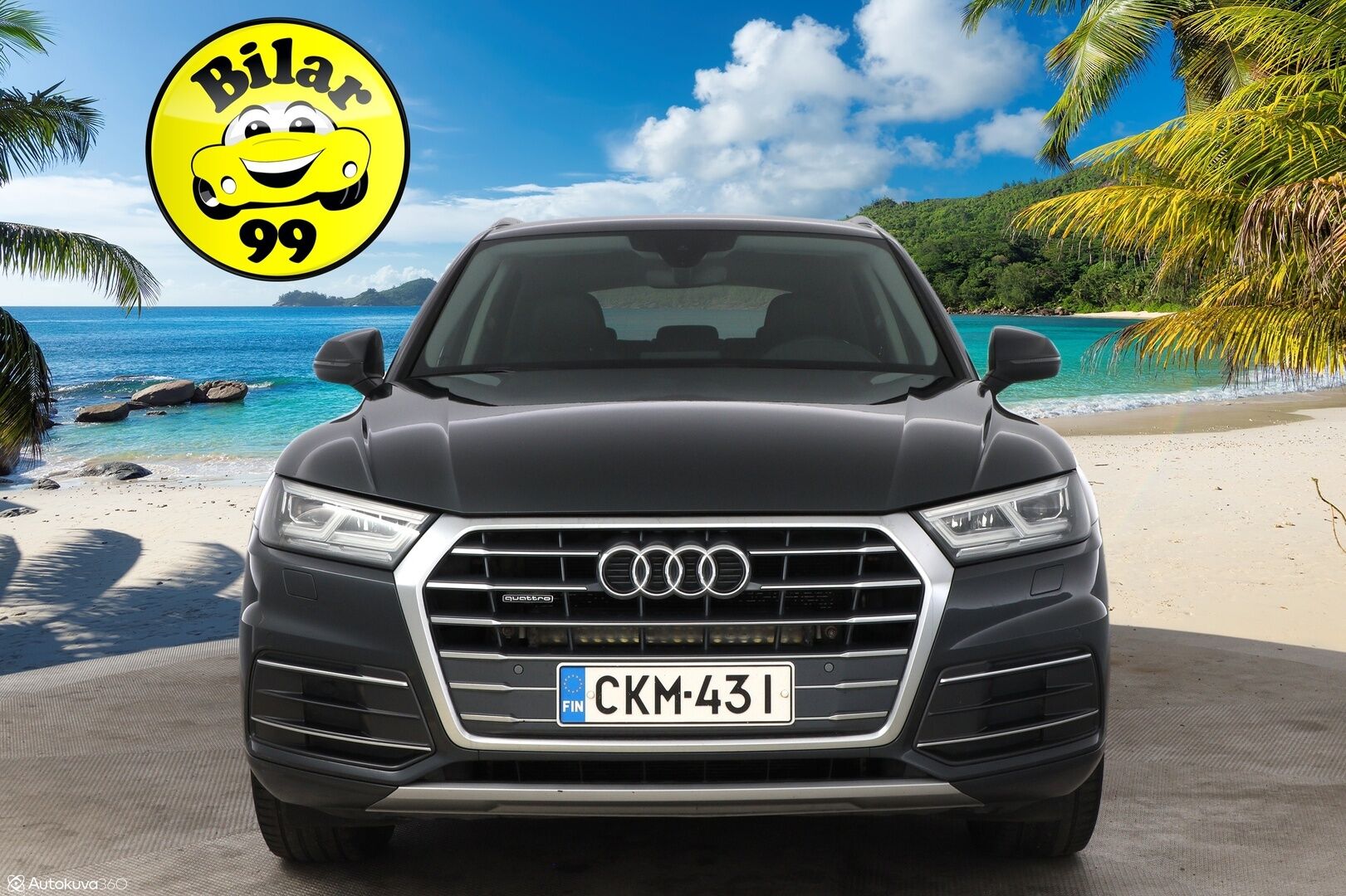 Audi Q5 2017 Business Sport 2,0 TDI 140 kW quattro S tronic - Suomiauto / Ilma-Alusta / Digital Cockpit / Vetokoukku / Nahka-Alcantara / Navi / Lohko & Sisäpistoke!