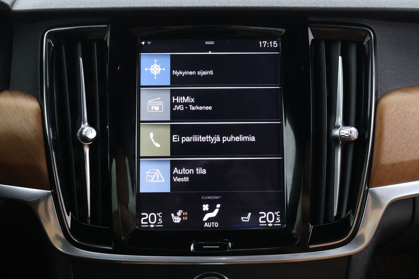 Volvo S90 2016 D5 AWD Inscription aut - ilman AD-blue järjestelmää | Suomi-Auto | ACC | 360-Kamera | Lisälämmitin | Muistipenkit | Nahkaverhoilu | Vetokoukku