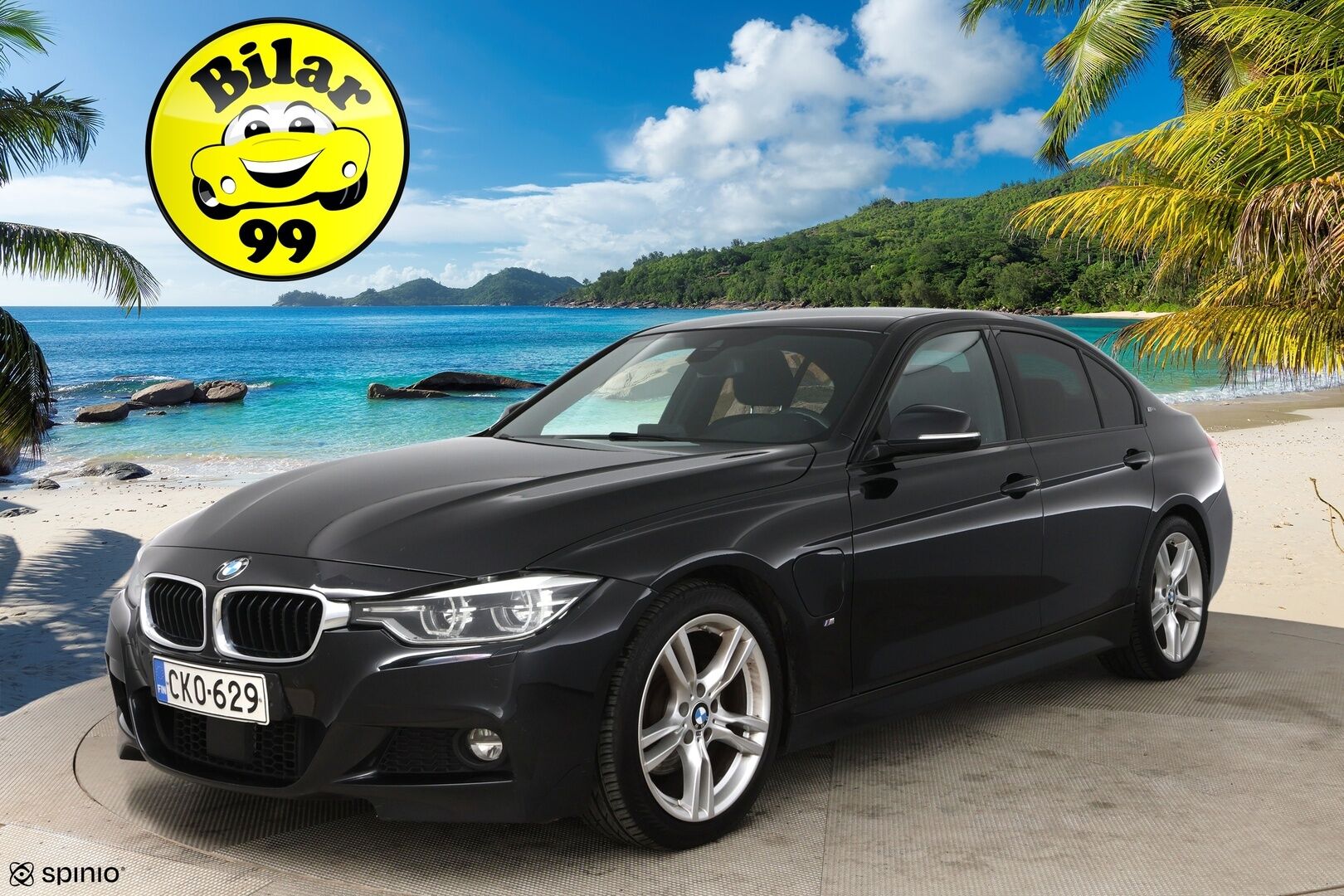 BMW 330 2017 F30 Sedan 330e A Business M Sport / Adapt. vak. / Muistipenkki / Adapt. LED / HiFi / P-Tutkat - Hyvät kesä- ja talvirenkaat BMW:n aluvanteilla!