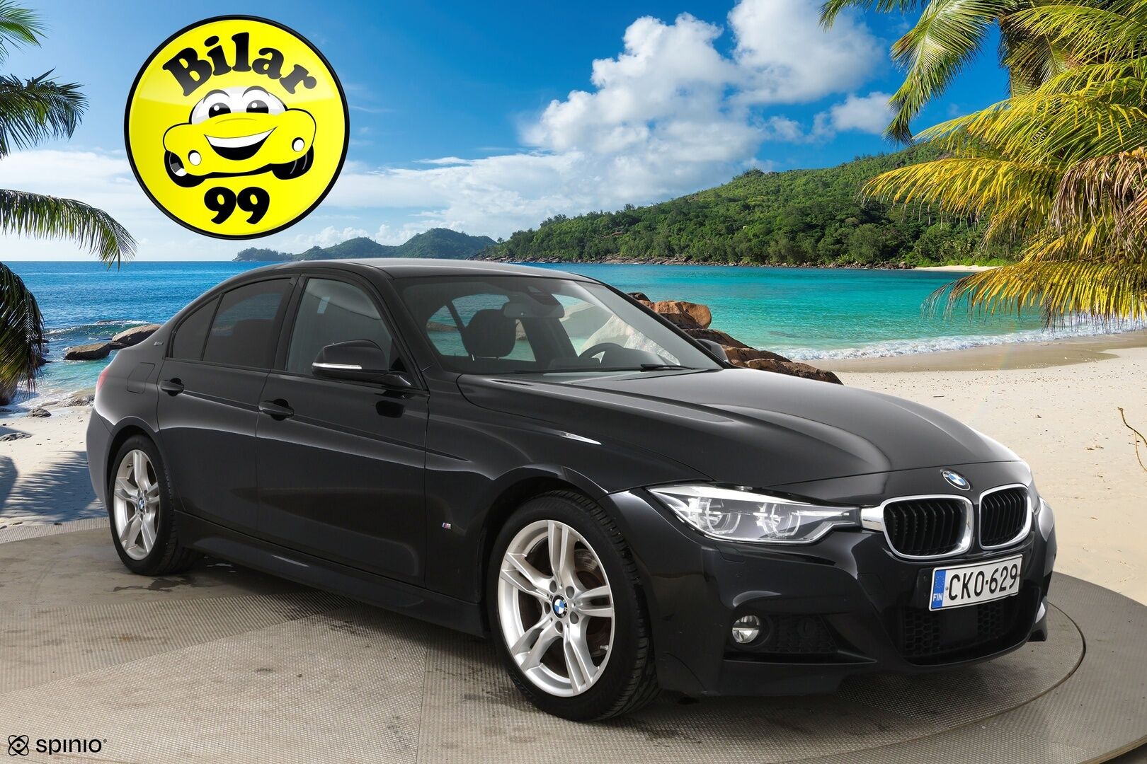 BMW 330 2017 F30 Sedan 330e A Business M Sport / Adapt. vak. / Muistipenkki / Adapt. LED / HiFi / P-Tutkat - Hyvät kesä- ja talvirenkaat BMW:n aluvanteilla!