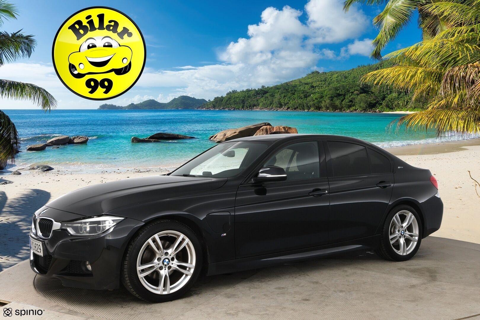 BMW 330 2017 F30 Sedan 330e A Business M Sport / Adapt. vak. / Muistipenkki / Adapt. LED / HiFi / P-Tutkat - Akku kuntotarkastettu! / Kahdet hyvät renkaat