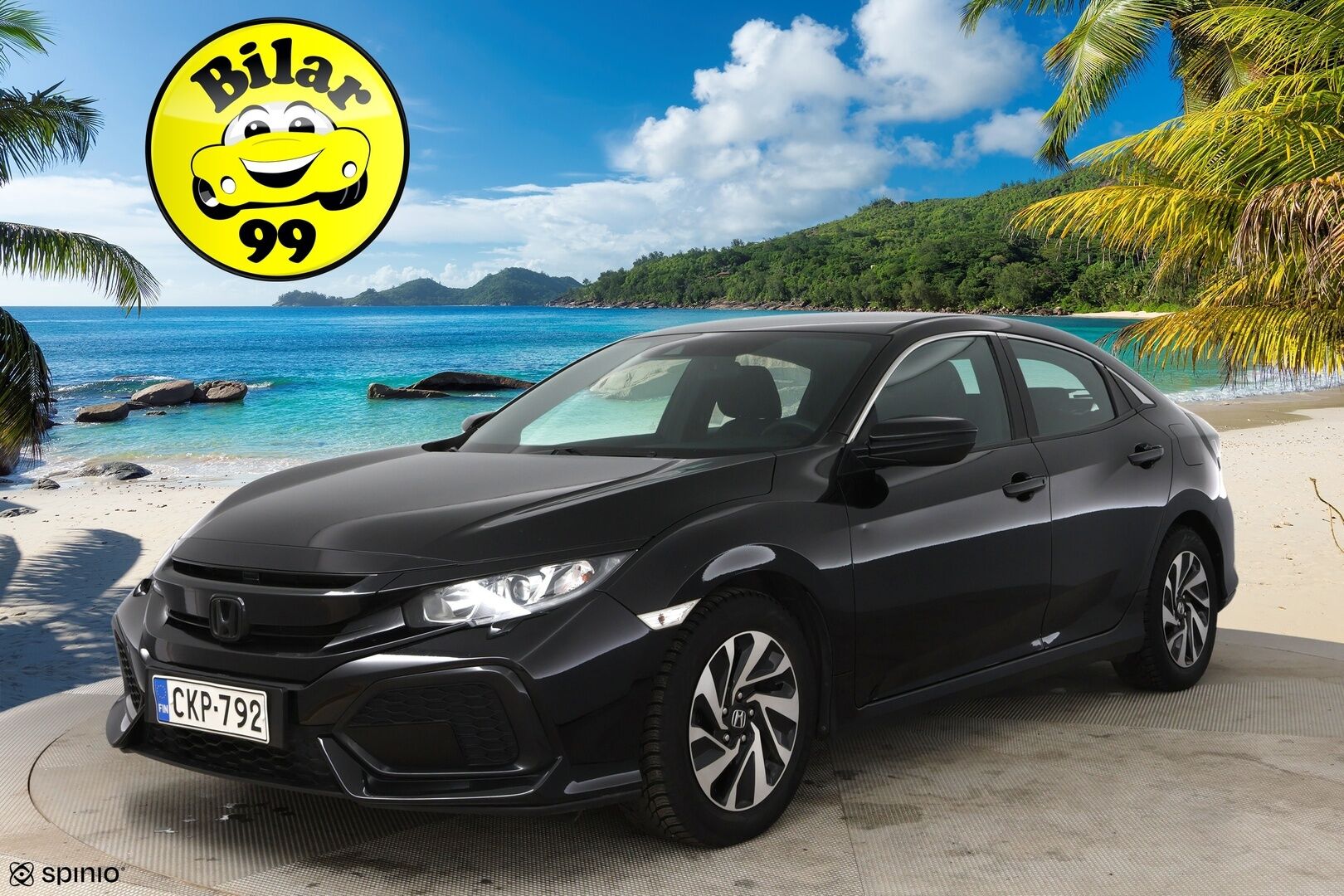 Honda Civic 2018 HB 129 hv Business AT / Suomi-auto / Adapt.vakkari / Kaistavahti / 2x Vanteet - Juuri tehty iso huolto merkkiliikkeellä mm. jakohihna vaihdettu! 