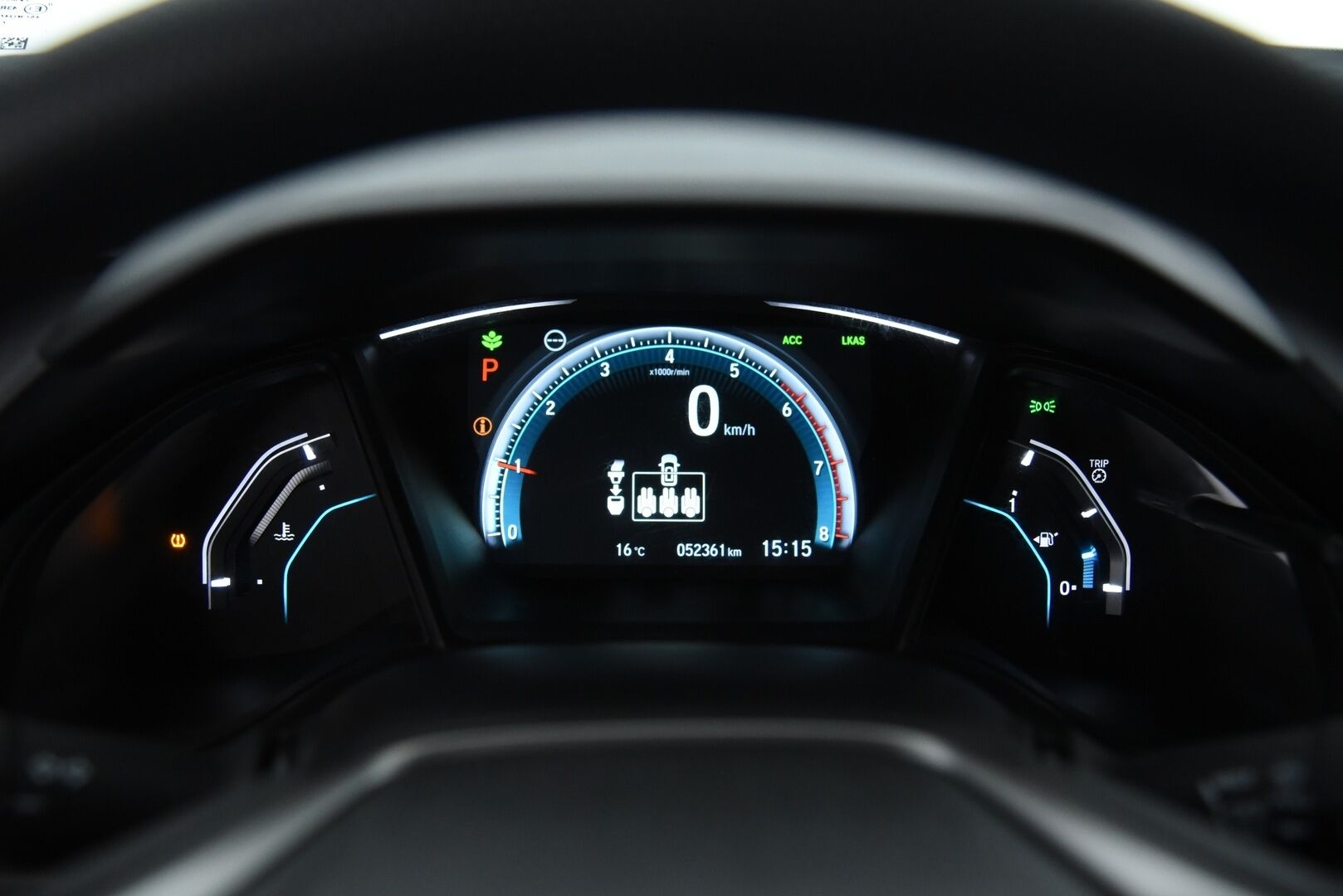 Honda Civic 2018 HB 129 hv Business AT * Adapt.vakkari / Kaistavahti / Suomi-auto * - Merkkihuollot / Jakopää vaihdettu / Juuri huollettu / Hyvällä historialla