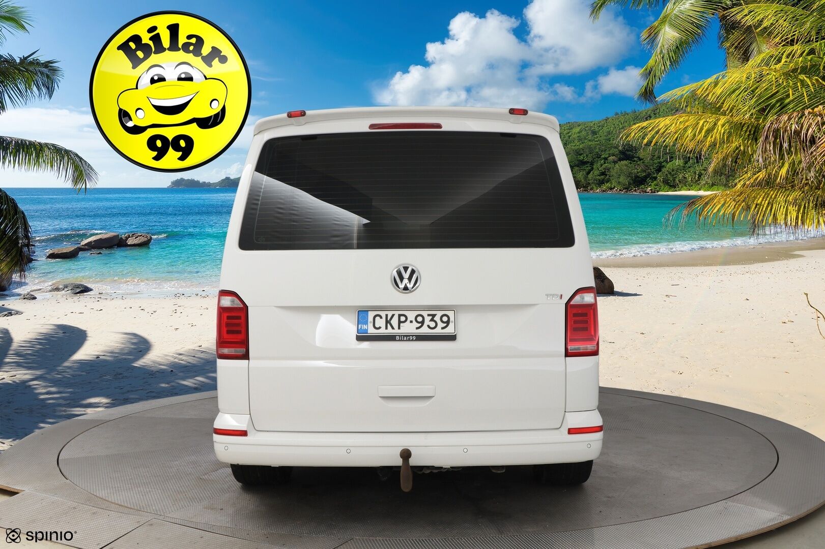 Volkswagen Transporter 2017 umpipakettiauto Pitkä 2,0 TDI 110kW DSG (FI17) BULLI * Webasto / Vetokoukku / LED / Kylkiputket & Lisävalot / Vakkari - Näyttävä / Isosti huollettu / Jakopää tehty / Juuri tullut Tampereelle!