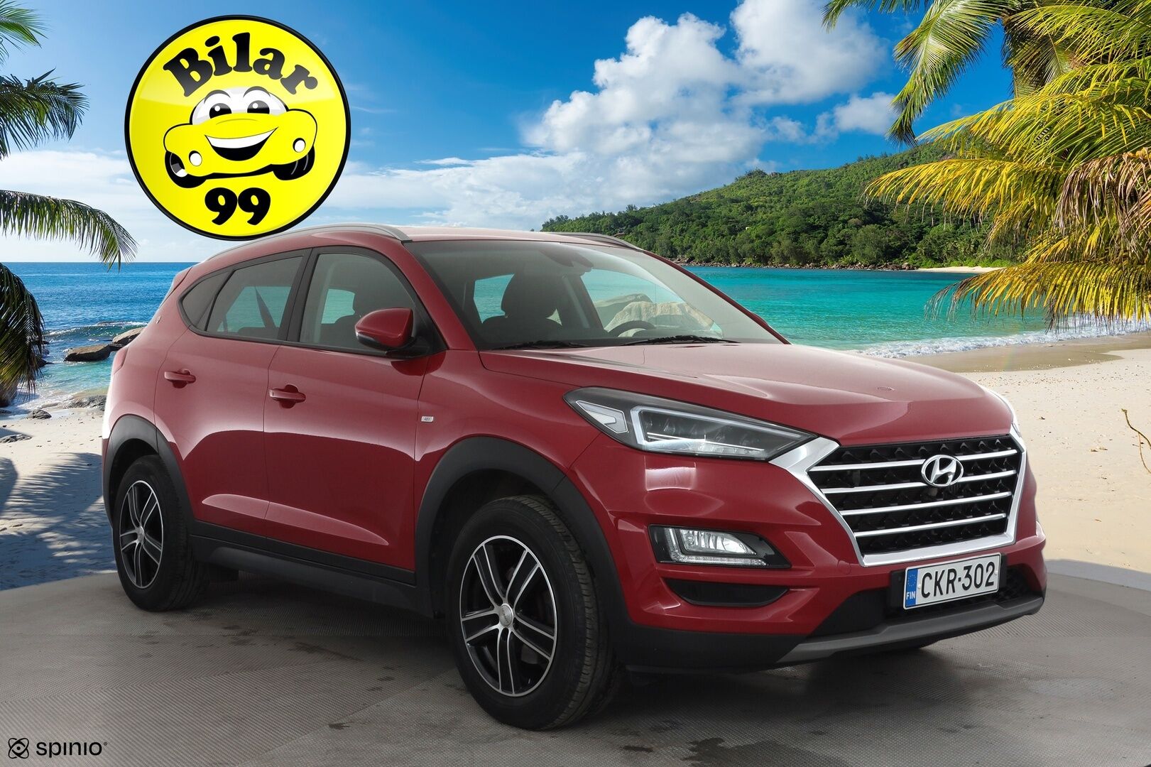 Hyundai Tucson 2020 1,6 CRDi 136 hv 48V hybrid 7-DCT-aut Comfort * Vakkari / Koukku / Lohko+Sisä / Navi / LED / Keyless / Ratinlämmitin * - P.Kamera / Suomi-auto / Kahdet renkaat aluvanteilla - HULLUT AVAJAISHULINAT KORKOTARJOUS 3,29 %