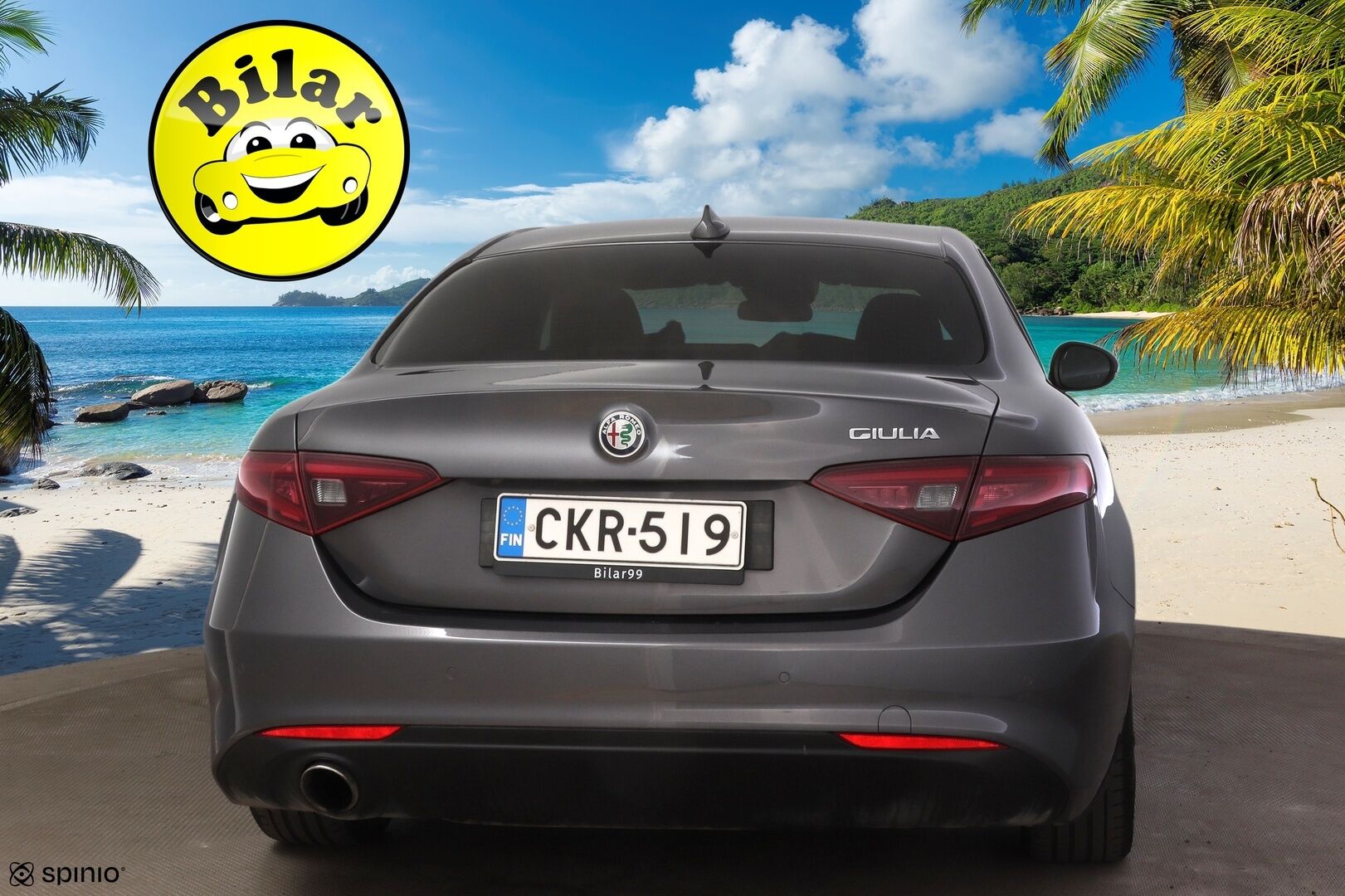 Alfa Romeo Giulia 2017 2,0 Bensiini 200hp AT8 Super - | Suomi-auto | Muistipenkit | Nahkasisusta | Keyless go | P.Tutkat |