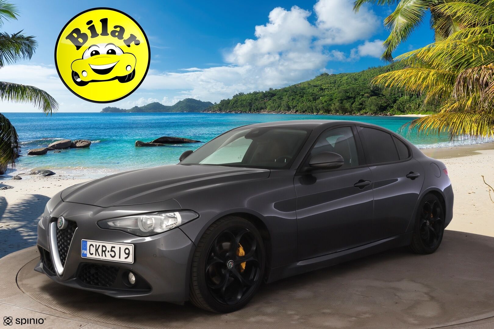 Alfa Romeo Giulia 2017 2,0 Bensiini 200hp AT8 Super - | Suomi-auto | Muistipenkit | Nahkasisusta | Keyless go | P.Tutkat |
