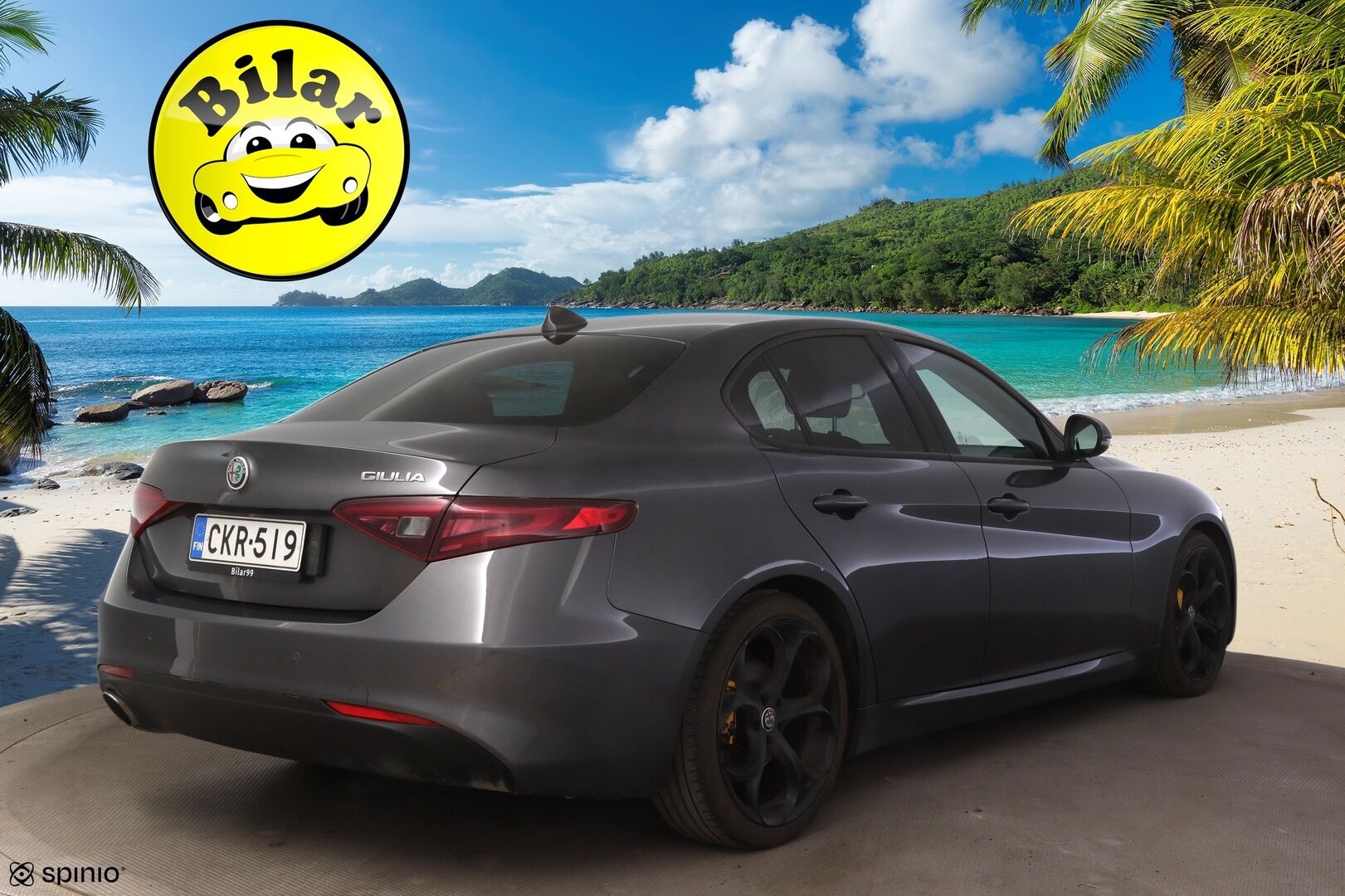 Alfa Romeo Giulia 2017 2,0 Bensiini 200hp AT8 Super - | Suomi-auto | Muistipenkit | Nahkasisusta | Keyless go | P.Tutkat |