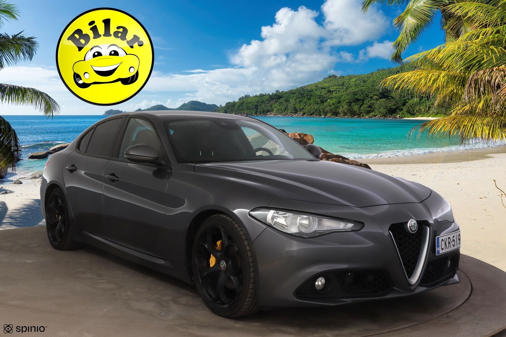 Alfa Romeo Giulia 2017 2,0 Bensiini 200hp AT8 Super - | Suomi-auto | Muistipenkit | Nahkasisusta | Keyless go | P.Tutkat |