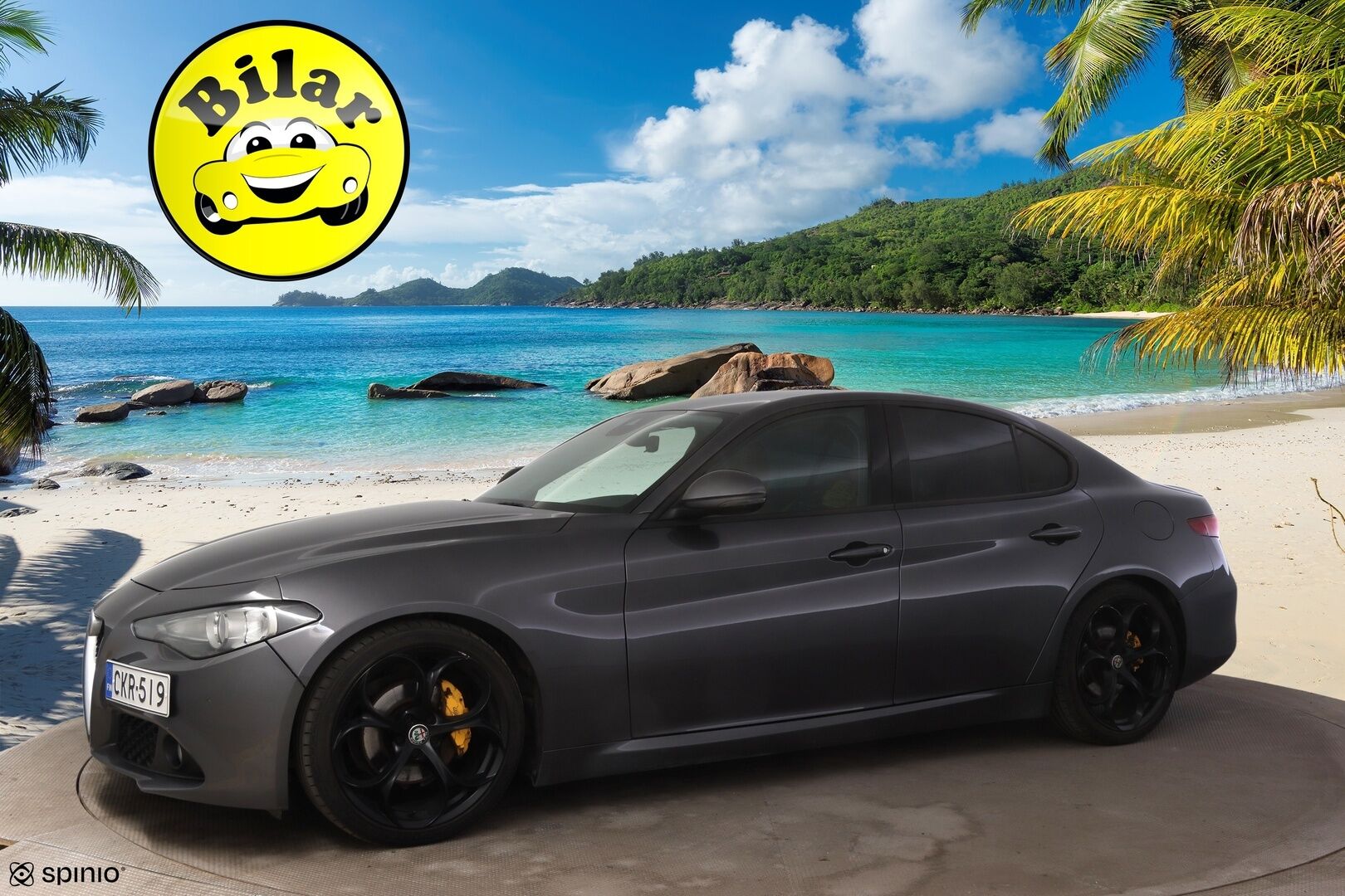 Alfa Romeo Giulia 2017 2,0 Bensiini 200hp AT8 Super - | Suomi-auto | Muistipenkit | Nahkasisusta | Keyless go | P.Tutkat |