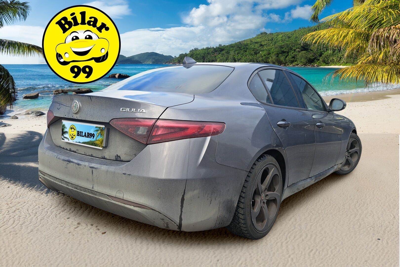 Alfa Romeo Giulia 2017 2,0 Bensiini 200hp AT8 Super *Suomi-auto / Muistipenkit / Nahkasisusta /  Keyless go / P.Tutkat * - * Kahdet renkaat aluvanteilla / kahdet avaimet *