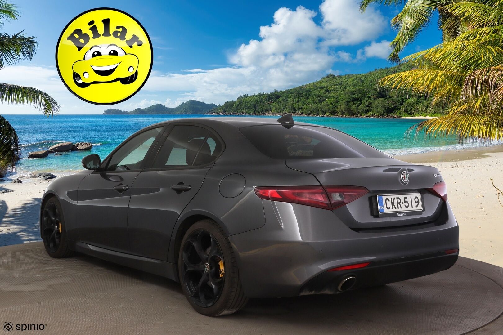 Alfa Romeo Giulia 2017 2,0 Bensiini 200hp AT8 Super - | Suomi-auto | Muistipenkit | Nahkasisusta | Keyless go | P.Tutkat |