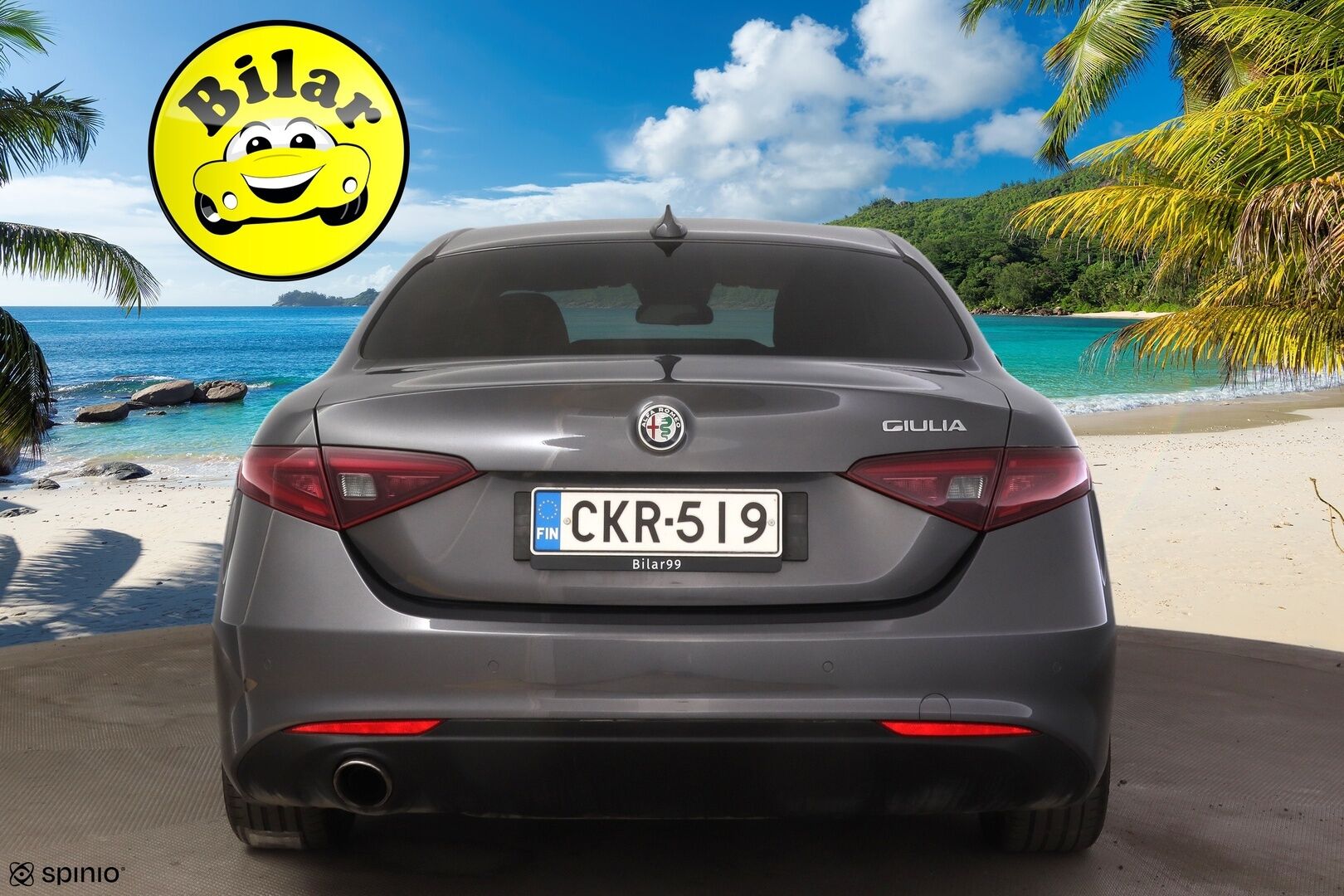 Alfa Romeo Giulia 2017 2,0 Bensiini 200hp AT8 Super - | Suomi-auto | Muistipenkit | Nahkasisusta | Keyless go | P.Tutkat |