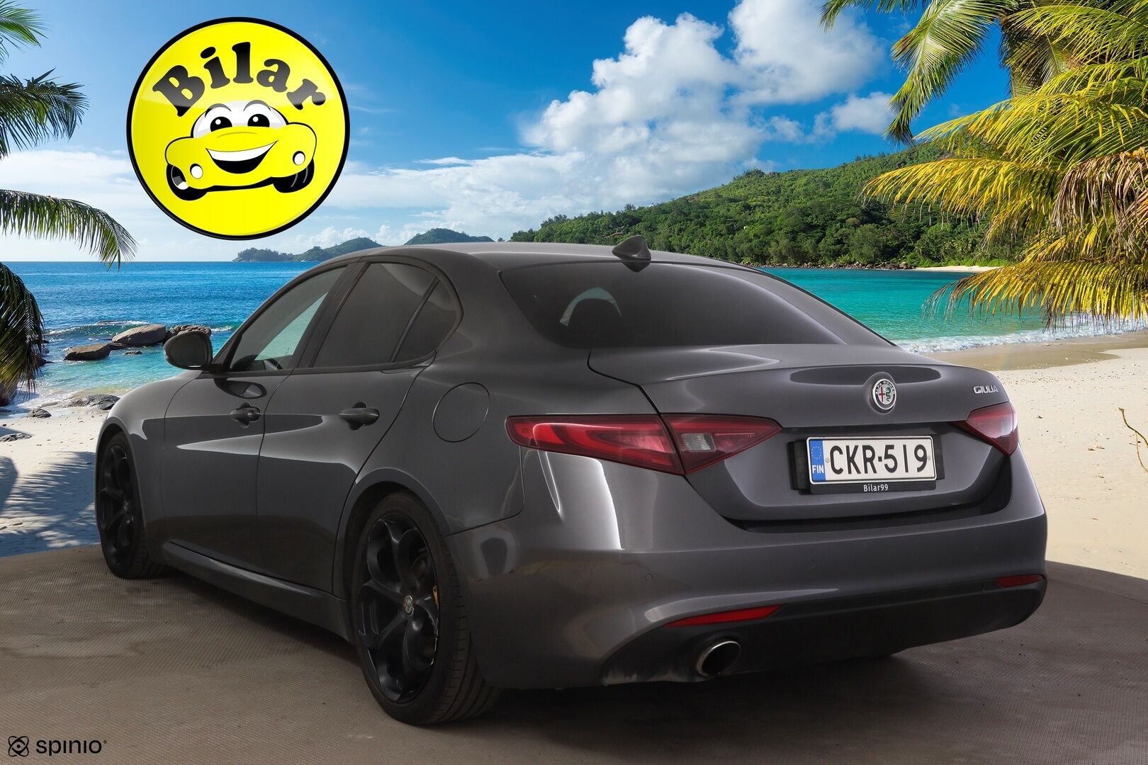 Alfa Romeo Giulia 2017 2,0 Bensiini 200hp AT8 Super - | Suomi-auto | Muistipenkit | Nahkasisusta | Keyless go | P.Tutkat |