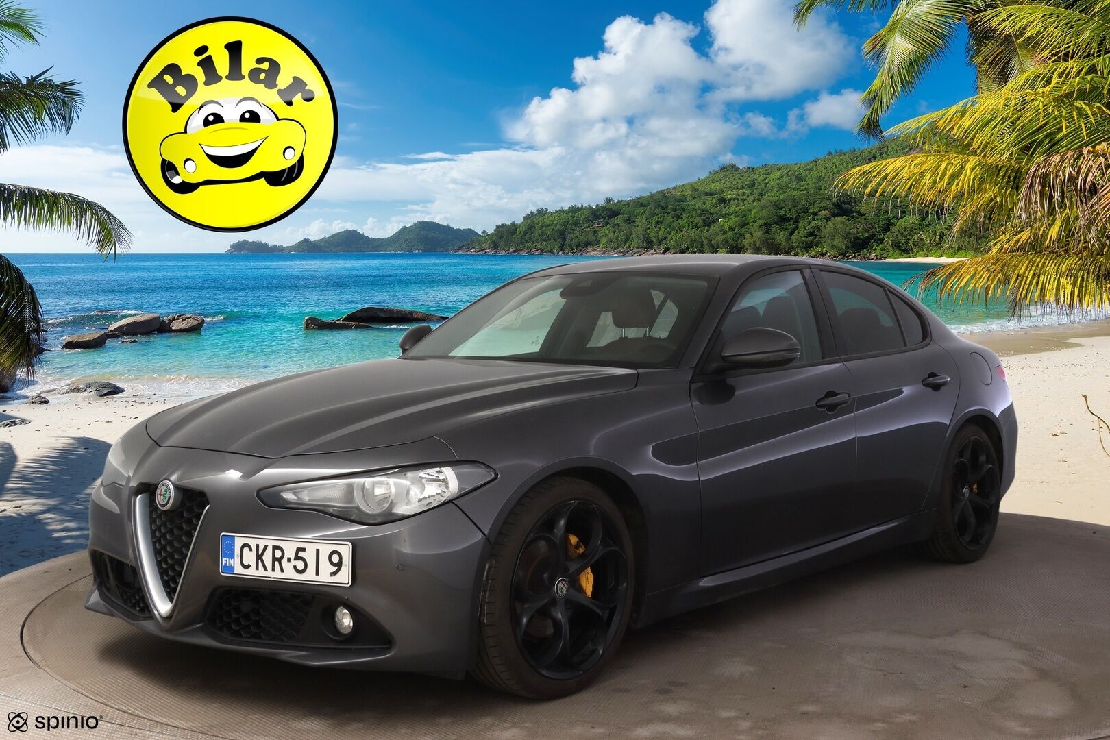 Alfa Romeo Giulia 2017 2,0 Bensiini 200hp AT8 Super - | Suomi-auto | Muistipenkit | Nahkasisusta | Keyless go | P.Tutkat |