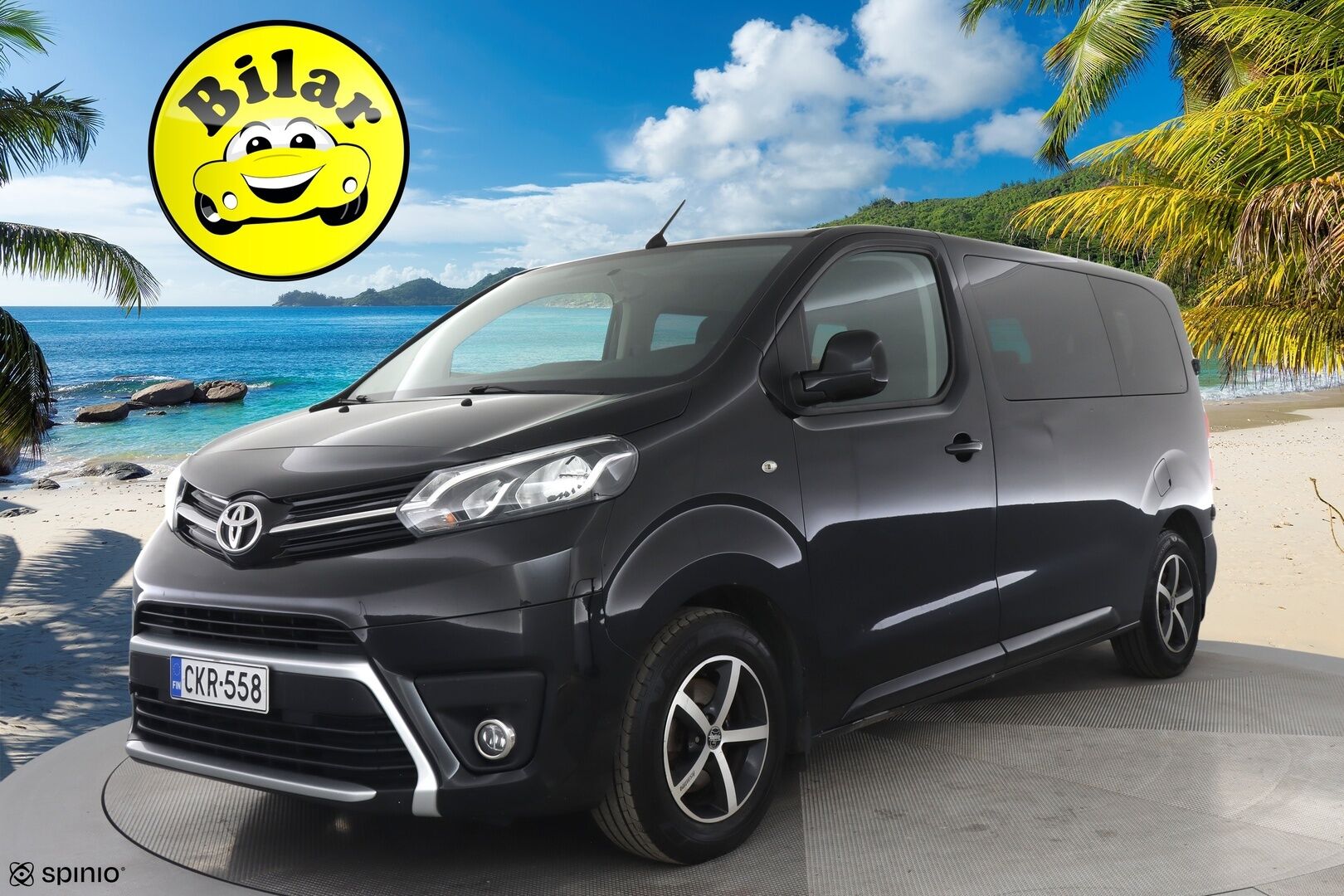 Toyota Proace Verso 2017 Active L1 1,6 D 115 - Vakkari / Kahdet renkaat / Hyvin huollettu / Vetokoukku - KORKO VAIN 3,99 %