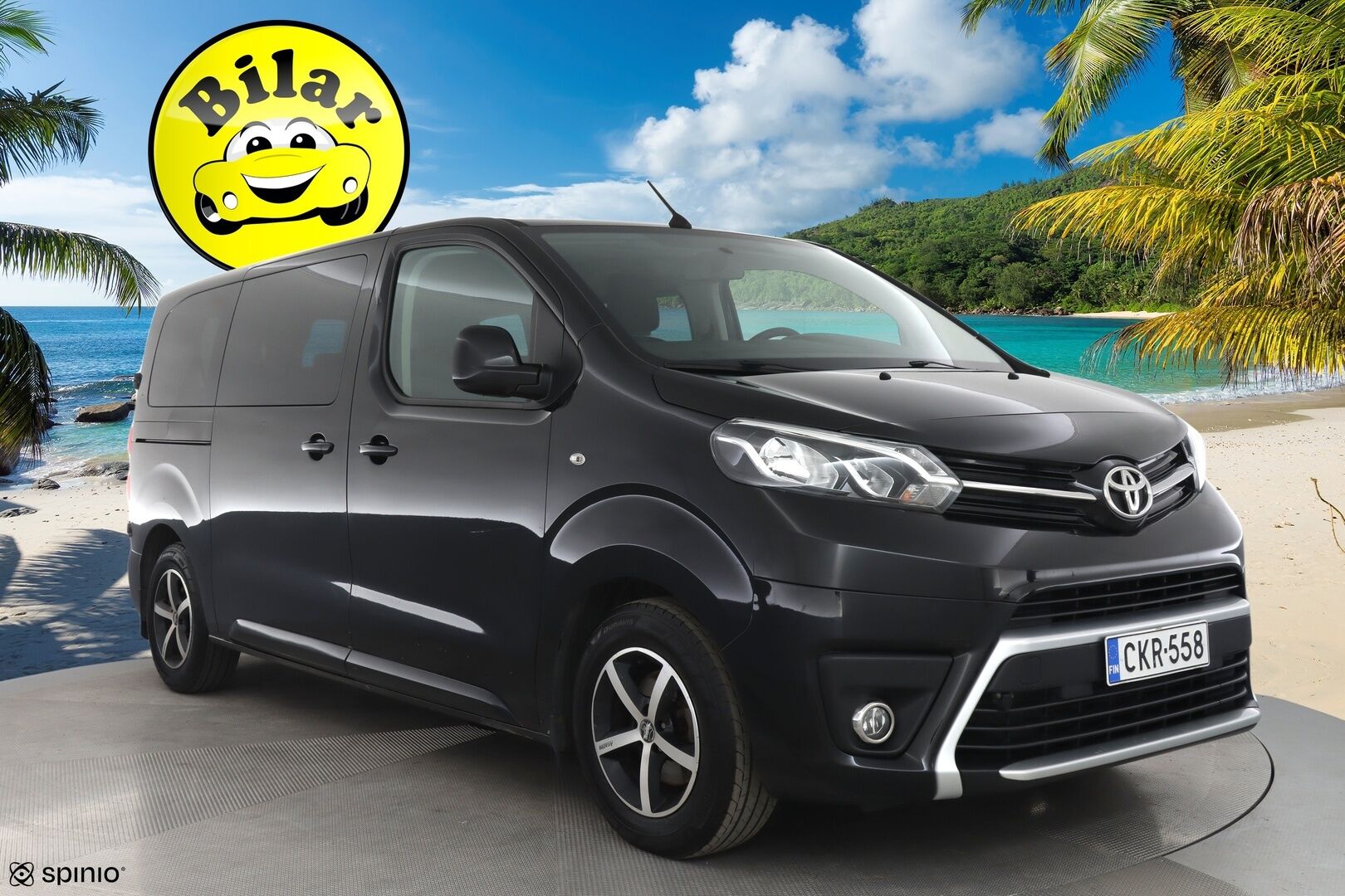 Toyota Proace Verso 2017 Active L1 1,6 D 115 - Vakkari / Kahdet renkaat / Hyvin huollettu / Vetokoukku - KORKO VAIN 3,99 %