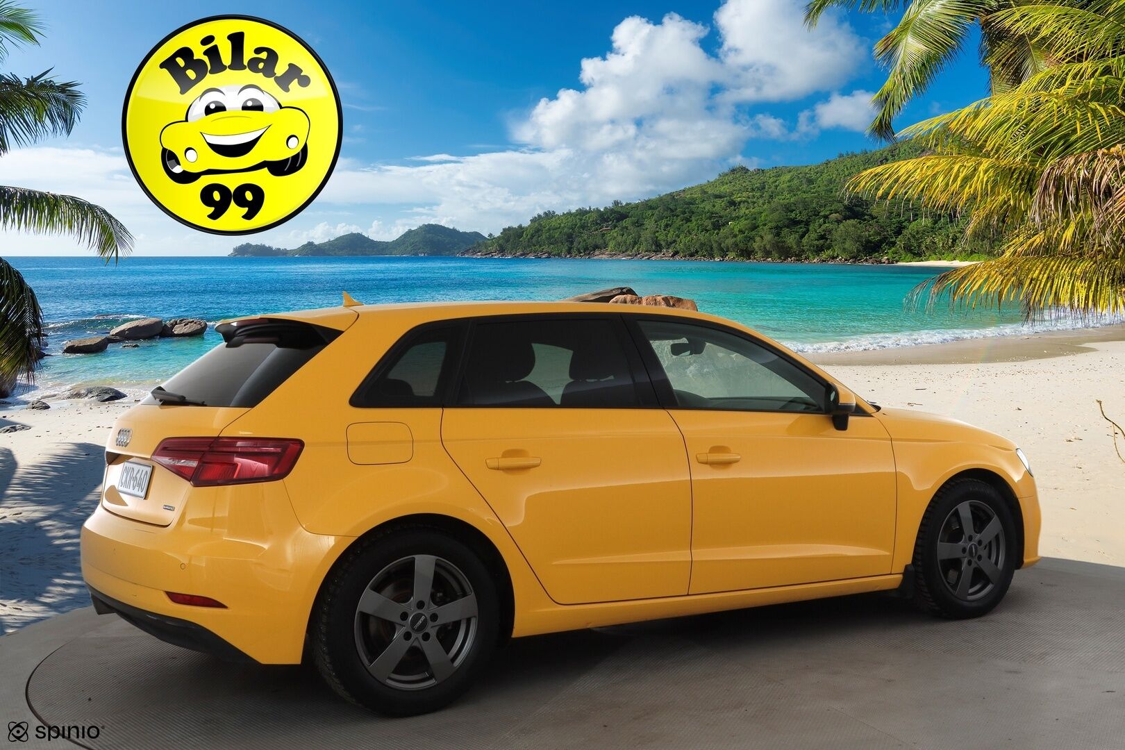 Audi A3 2017 Sportback Land of quattro Edition 2,0 TFSI 140 kW quattro S tronic * ACC / P.tutkat / Matrix LED / Webasto * - KeylessGo / Suomi-auto / Kahdet renkaat aluvanteilla - HULLU BLACKWEEK KORKOTARJOUS 2,49%