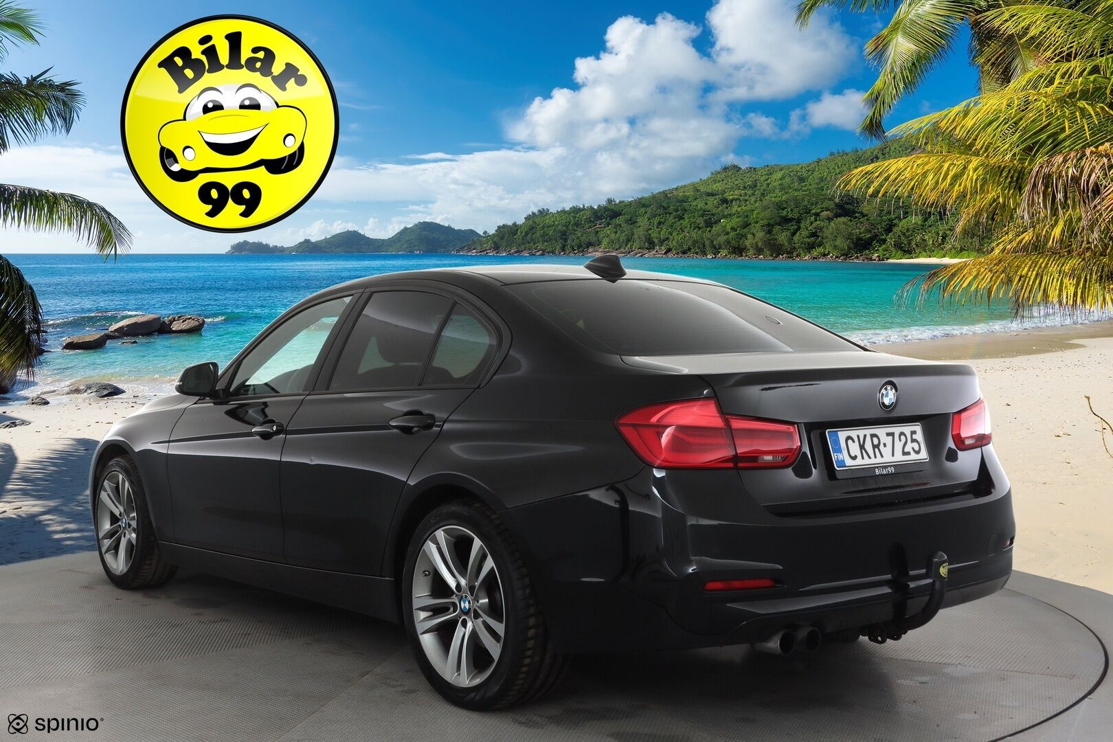 BMW 320 2017 F30 Sedan 320i A xDrive Business Exclusive Edition * Lohkolämmitin / Koukku / LED / P.Tutkat / Sportnahat / Vakkari / Navi * - Suomi-auto / Kahdet renkaat aluvanteilla - HULLUT AVAJAISHULINAT KORKOTARJOUS 3,29 %