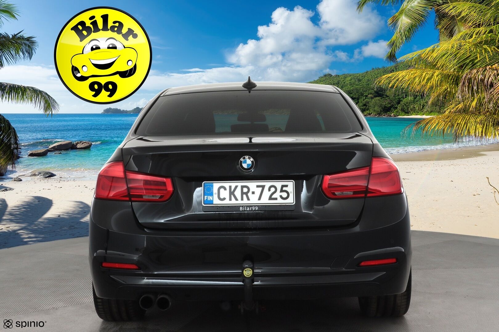 BMW 320 2017 F30 Sedan 320i A xDrive Business Exclusive Edition * Lohkolämmitin / Koukku / LED / P.Tutkat / Sportnahat / Vakkari / Navi * - Suomi-auto / Kahdet renkaat aluvanteilla - HULLUT AVAJAISHULINAT KORKOTARJOUS 3,29 %