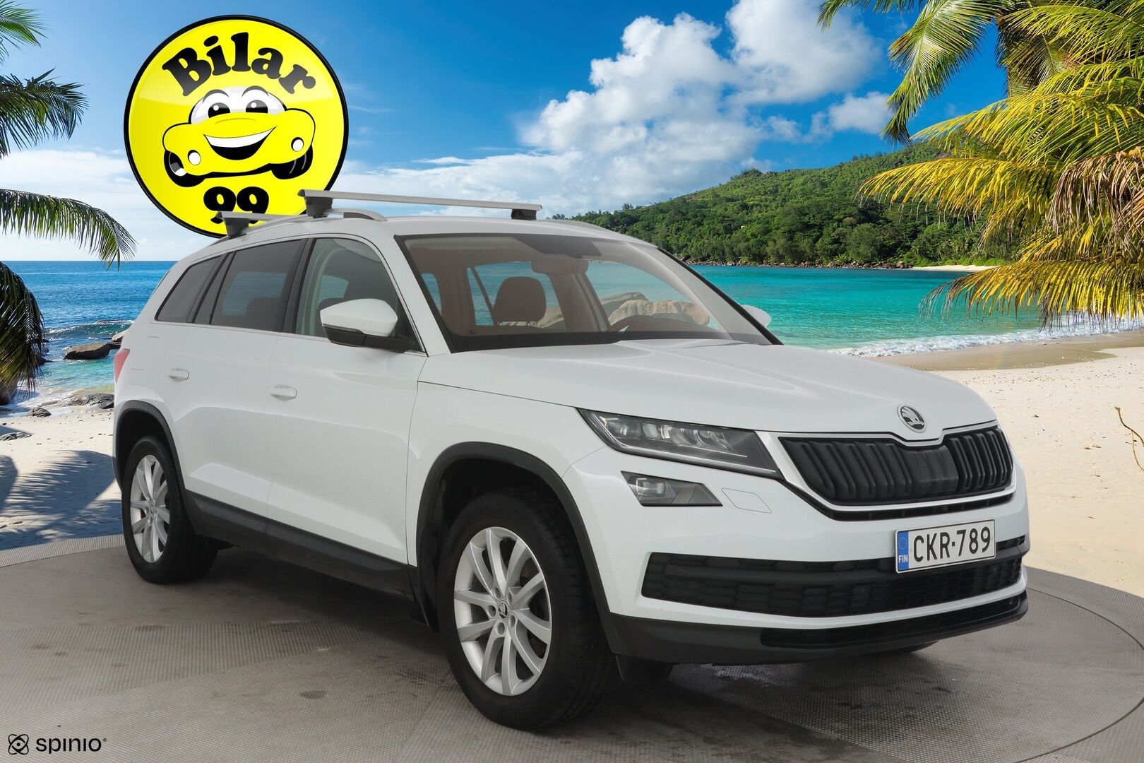 Skoda Kodiaq 2017 1,4 TSI ACT Ambition DSG Autom. / Webasto / Koukku / Tutkat / Sähkökontti - Suomi auto / Vakionopeudensäädin / AppleCarPlay / LED ajovalot / Lämmitettävä ohjauspyörä