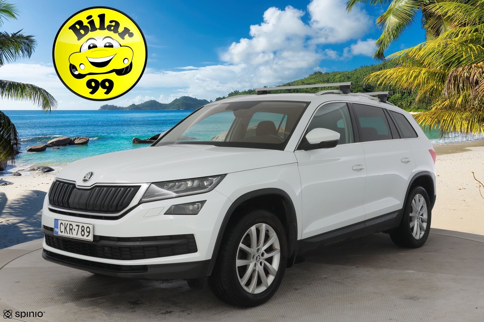 Skoda Kodiaq 2017 1,4 TSI ACT Ambition DSG Autom. / Webasto / Koukku / Tutkat / Sähkökontti - Suomi auto / Vakionopeudensäädin / AppleCarPlay / LED ajovalot / Lämmitettävä ohjauspyörä