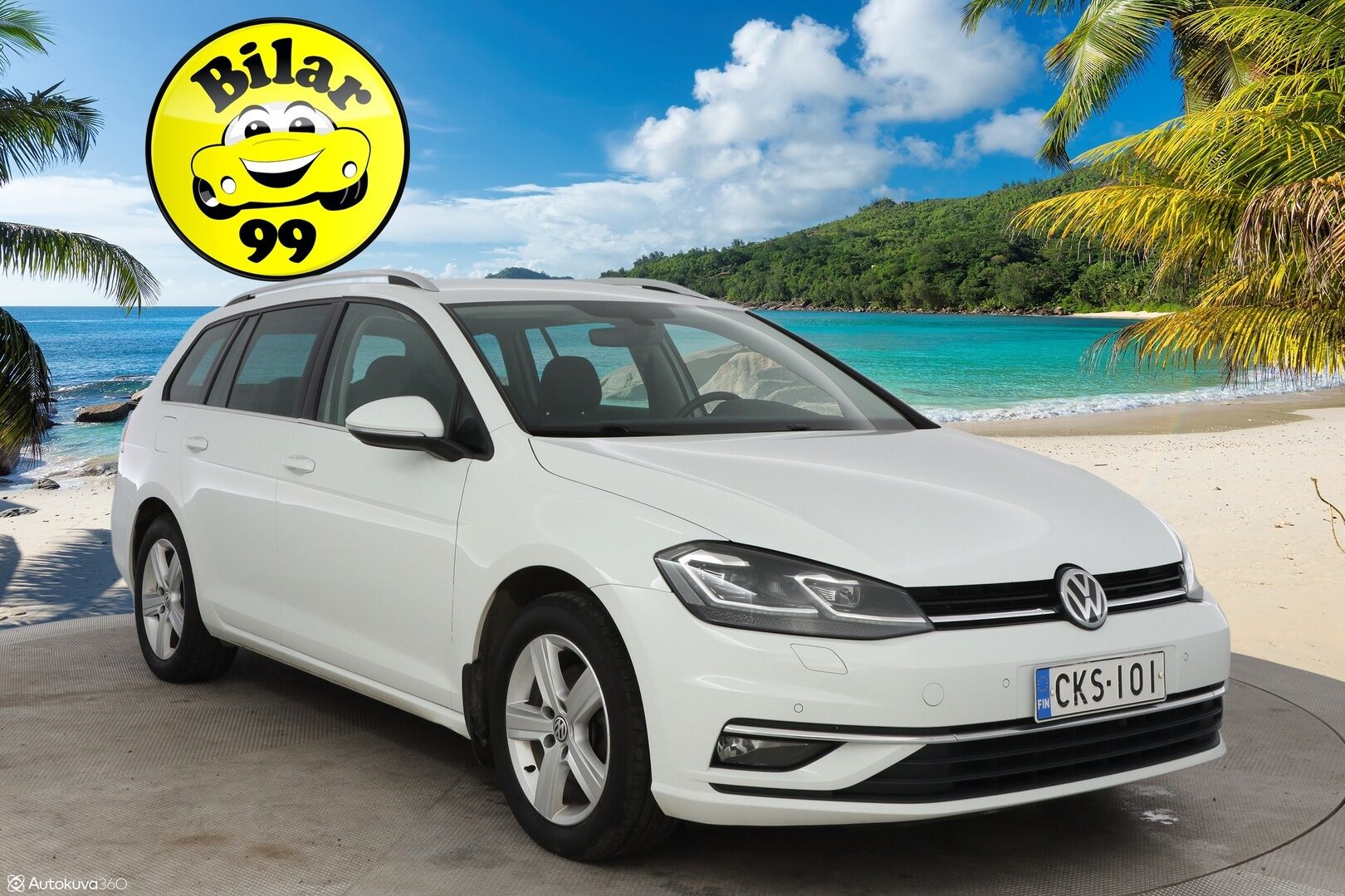 Volkswagen Golf 2017 Variant Highline 2,0 TDI 110 kW (150 hv) DSG-automaatti - Suomiauto / Webasto / Adapt.Vakkari / Peruutuskamera / Kangas-Alcantara / Digimittaristo / KeylessGo / Apple&Android / Hyvät Varusteet!