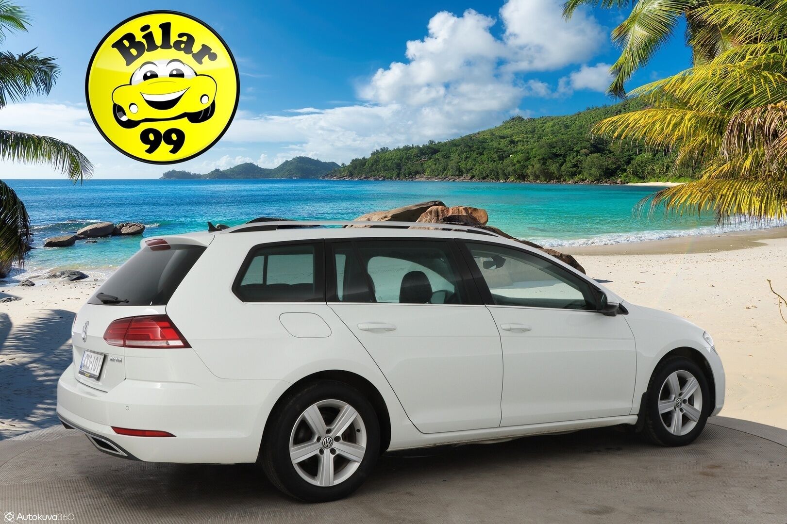 Volkswagen Golf 2017 Variant Highline 2,0 TDI 110 kW (150 hv) DSG-automaatti - Suomiauto / Webasto / Adapt.Vakkari / Peruutuskamera / Kangas-Alcantara / Digimittaristo / KeylessGo / Apple&Android / Hyvät Varusteet!
