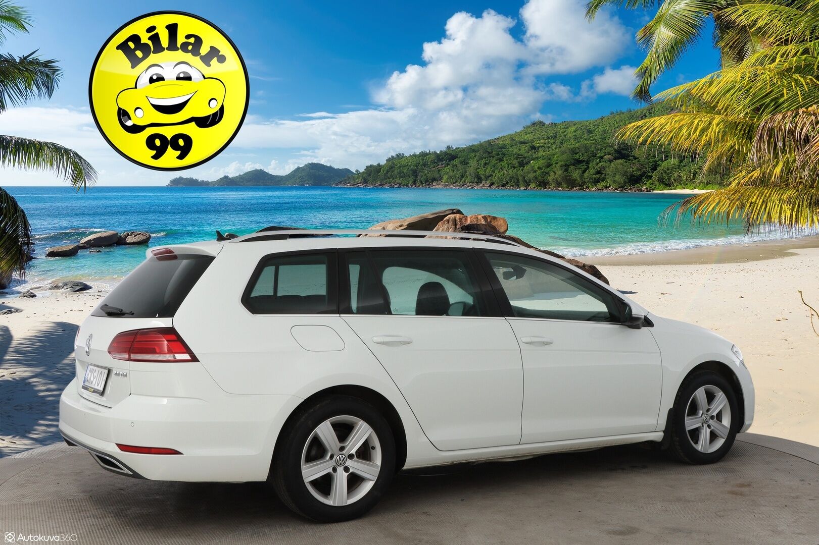 Volkswagen Golf 2017 Variant Highline 2,0 TDI 110 kW (150 hv) DSG-automaatti - Suomiauto / Webasto / Adapt.Vakkari / Peruutuskamera / Kangas-Alcantara / Digimittaristo / KeylessGo / Apple&Android / Hyvät Varusteet!