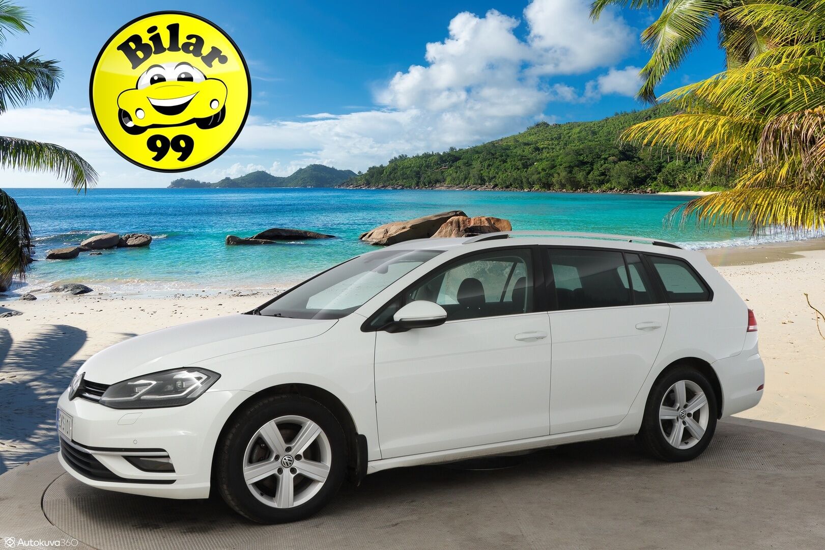 Volkswagen Golf 2017 Variant Highline 2,0 TDI 110 kW (150 hv) DSG-automaatti - Suomiauto / Webasto / Adapt.Vakkari / Peruutuskamera / Kangas-Alcantara / Digimittaristo / KeylessGo / Apple&Android / Hyvät Varusteet!