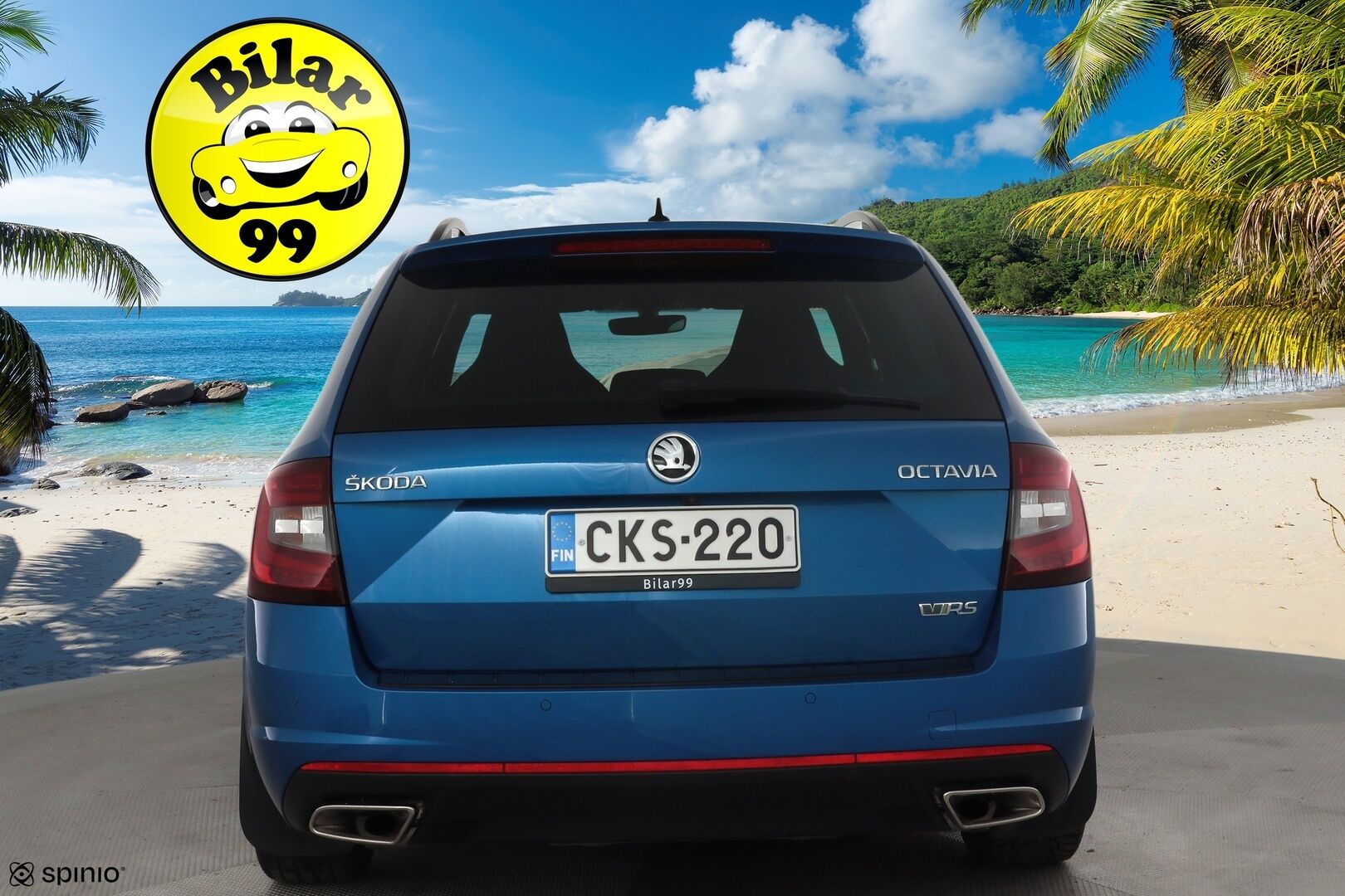 Skoda Octavia 2018 Combi 2,0 TSI RS DSG Autom. * Facelift / Webasto / Adapt.Vakkari / Peruutuskamera / LED / BLIS / KeylessGo - Suomi-auto / Kahdet renkaat - HULLUT JOULUT KORKOTARJOUS 2,49% 